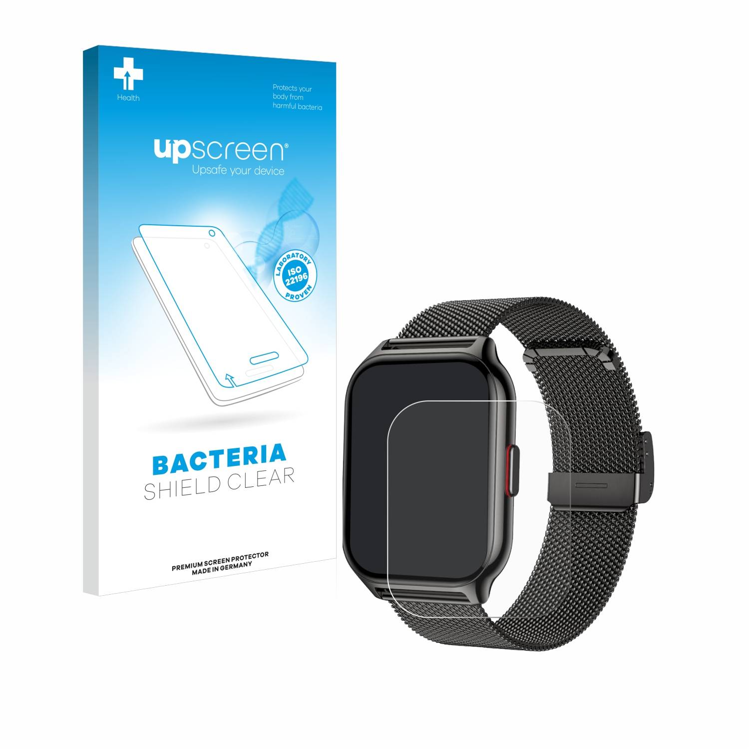 upscreen Schutzfolie für Narcid P95 2" Antibakterielle Folie Klar Anti-Kratzer