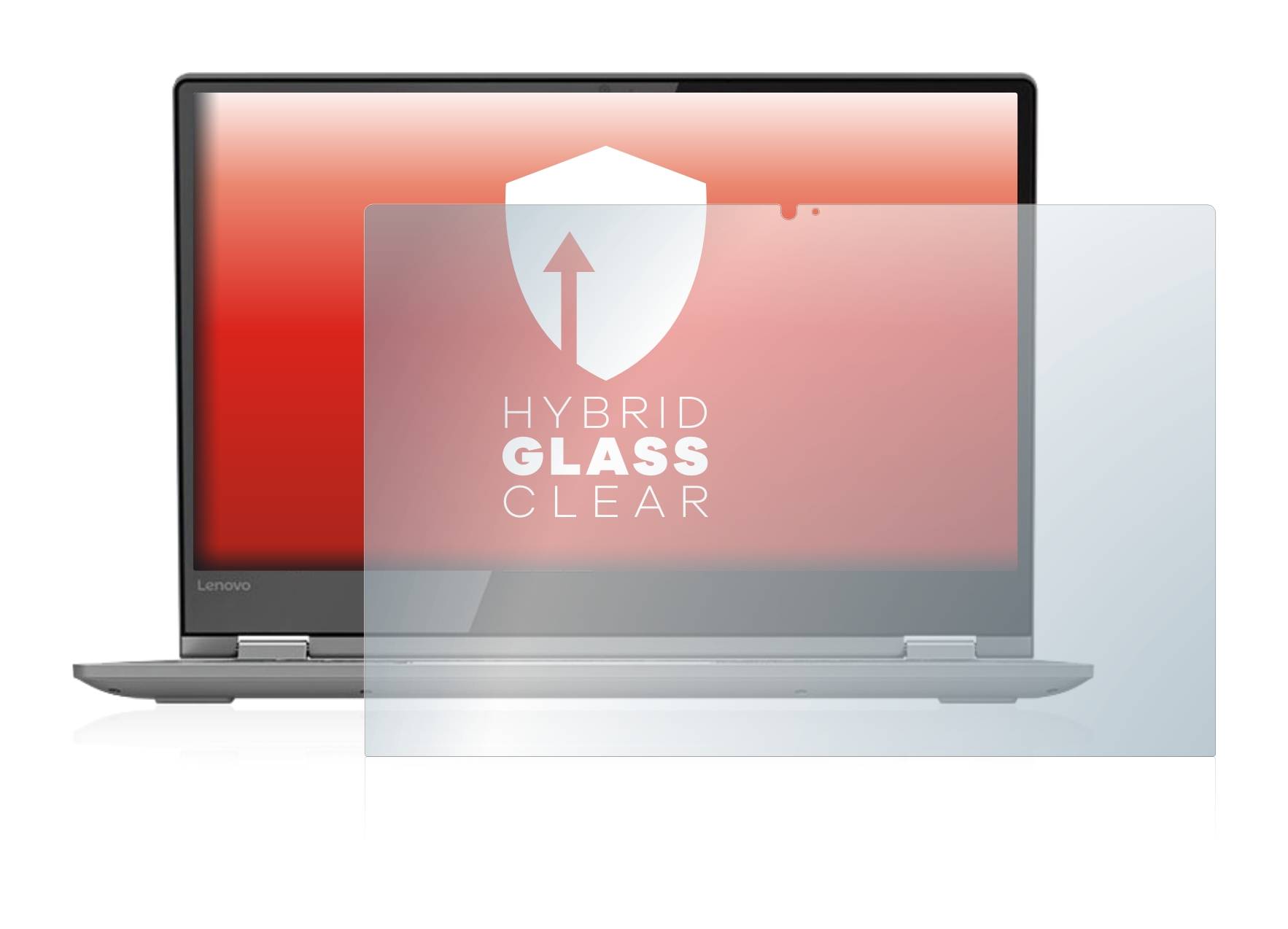 upscreen Hybrid Glas Panzer-Folie für Lenovo Yoga 530
