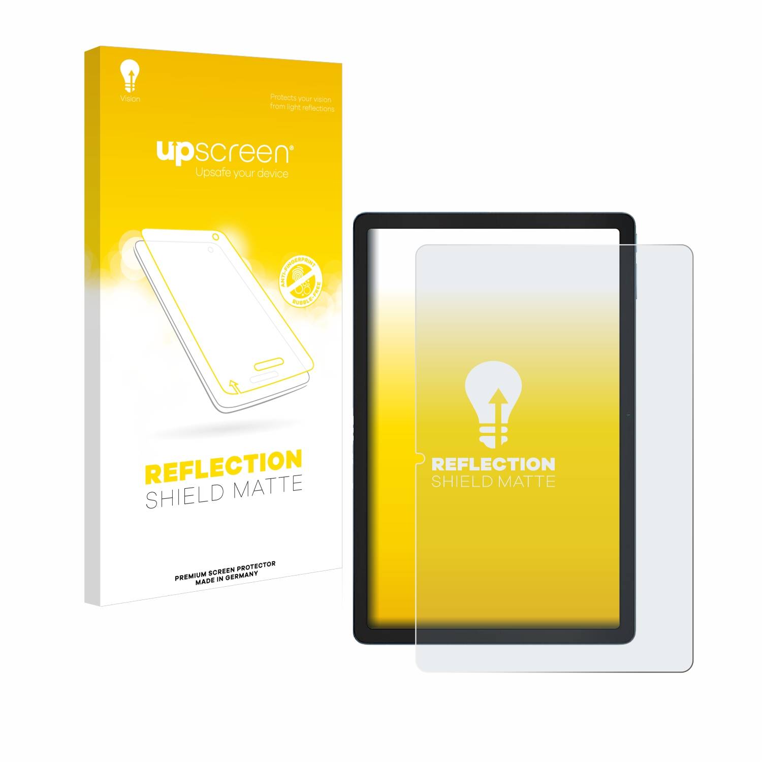 upscreen Reflection Shield Matt Schutzfolie für Blackview Oscal Pad 16