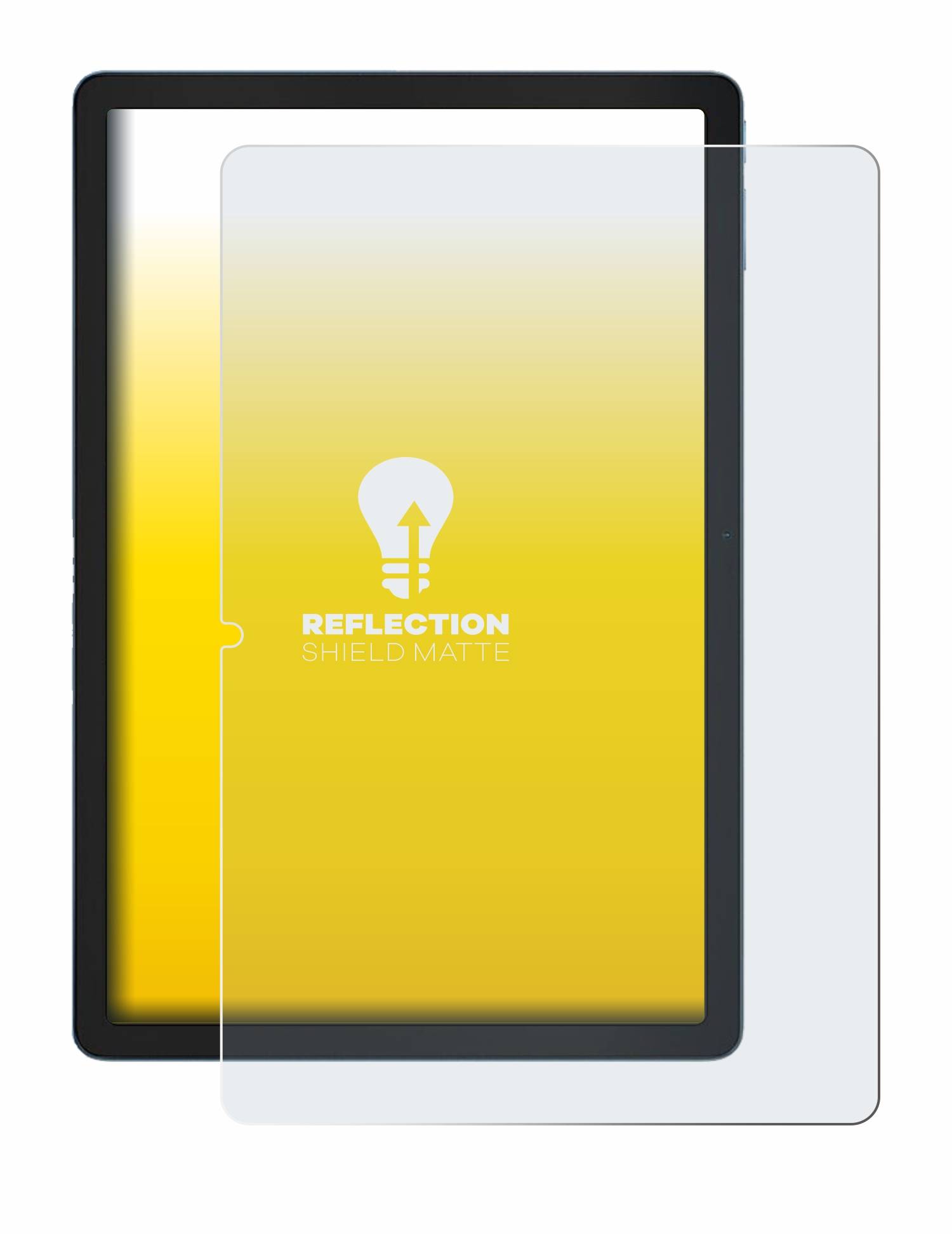 upscreen Reflection Shield Matt Schutzfolie für Blackview Oscal Pad 16