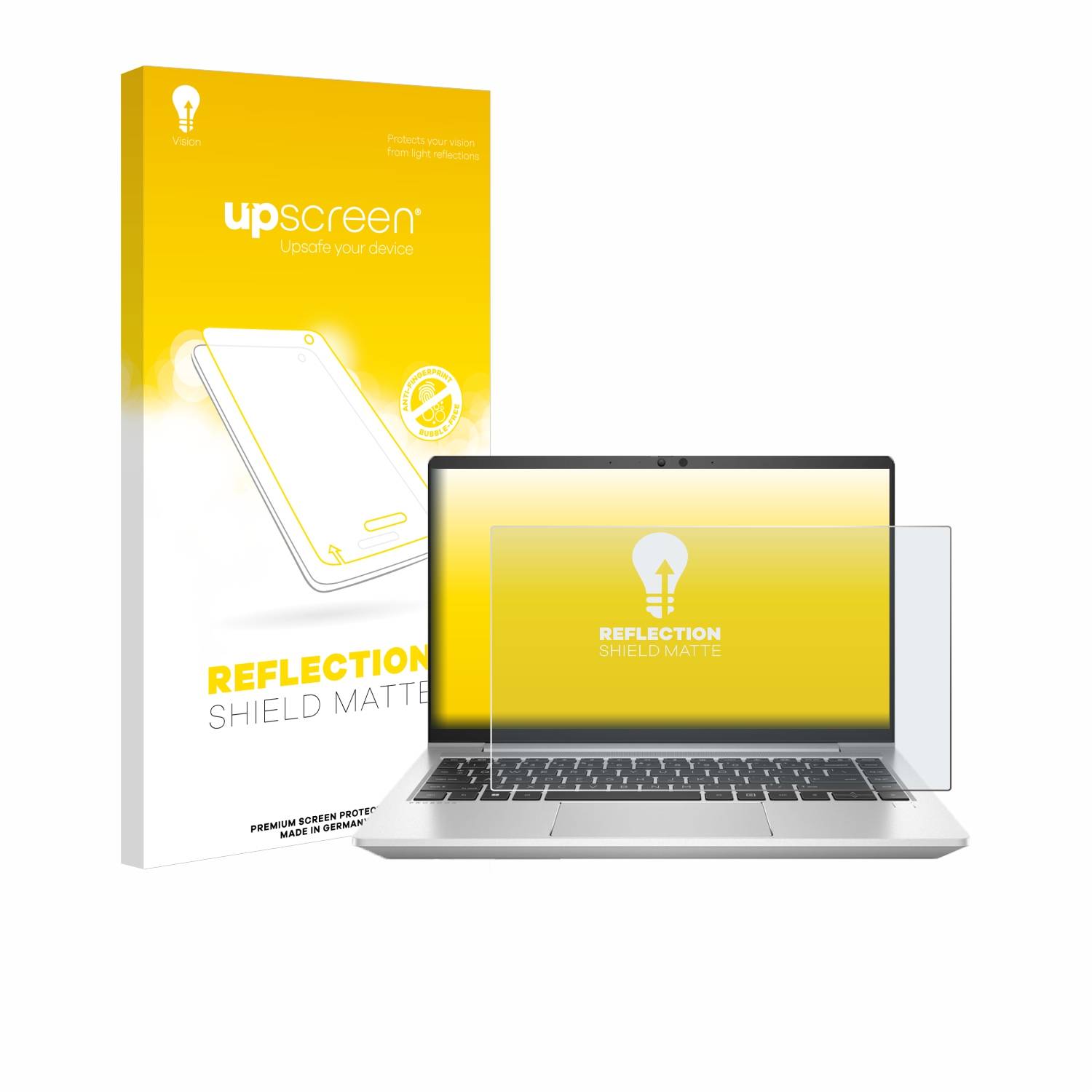 upscreen Reflection Shield Matt Schutzfolie für HP ProBook 445 G7