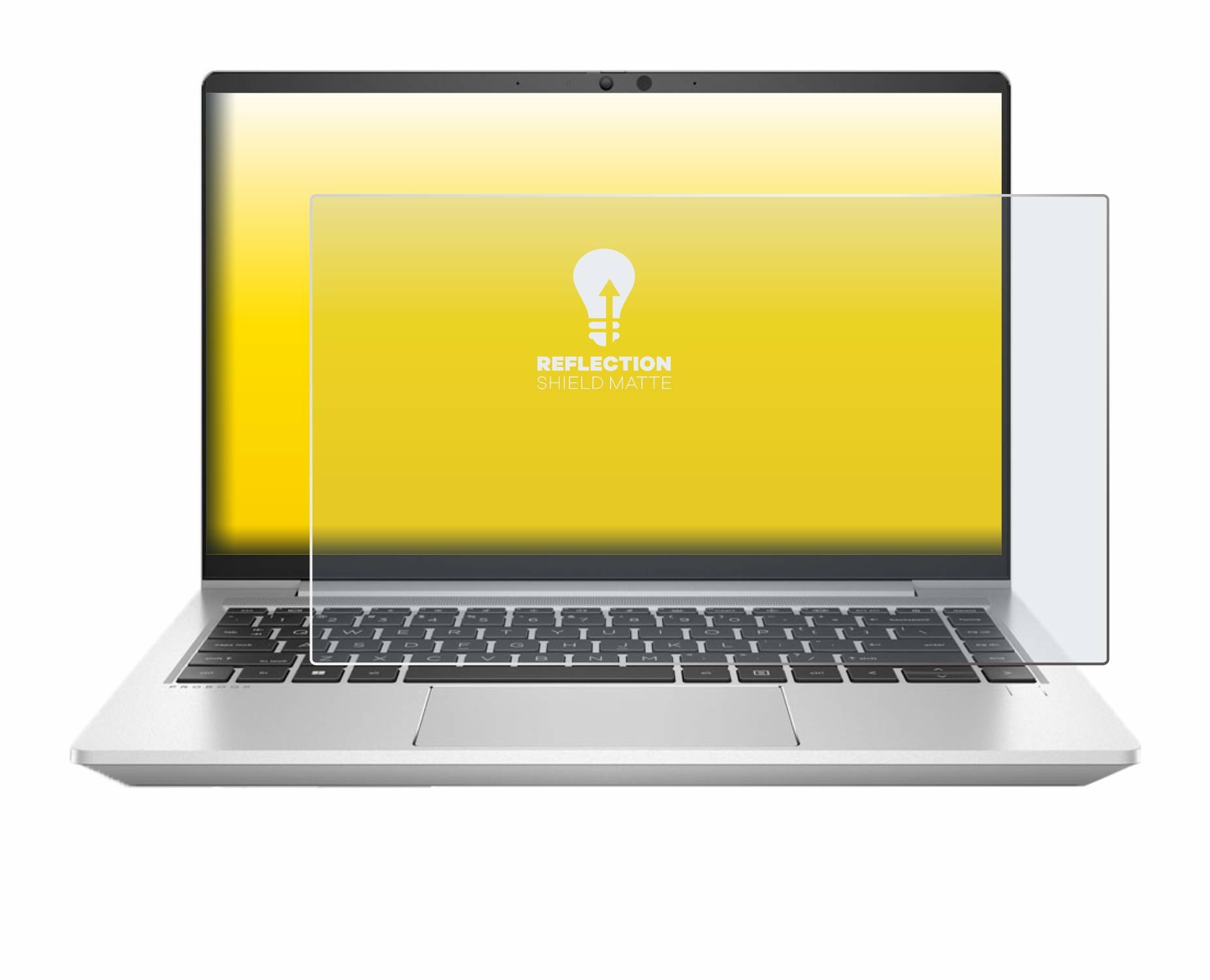 upscreen Reflection Shield Matt Schutzfolie für HP ProBook 445 G7
