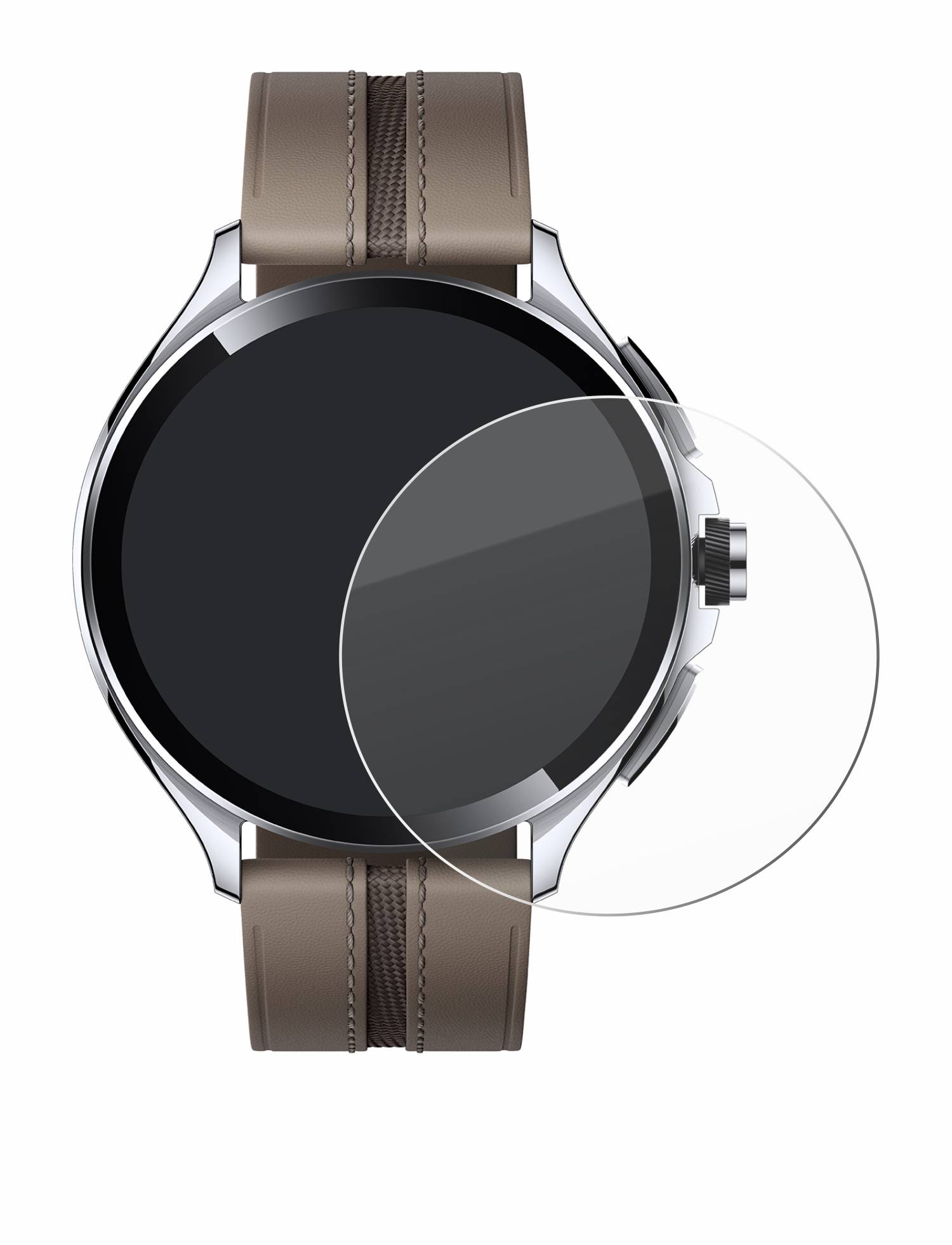BROTECT AirGlass Glas Schutz-Folie für Xiaomi Watch 2 Pro - Schutzglas