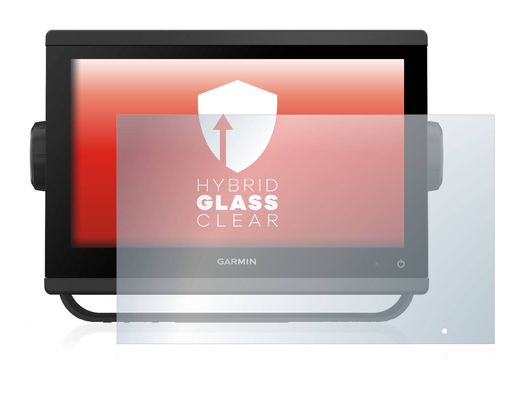 upscreen Flexible Schutz Glas Folie für Garmin GPSMAP 923 Schutzglas 9H Hybridglas Klar
