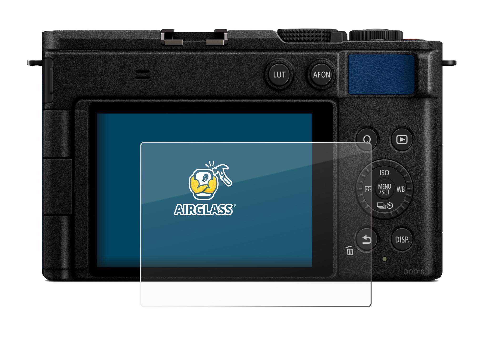 BROTECT AirGlass Flexible Schutz Glas Folie für Panasonic Lumix DC-S9 Klar Transparent
