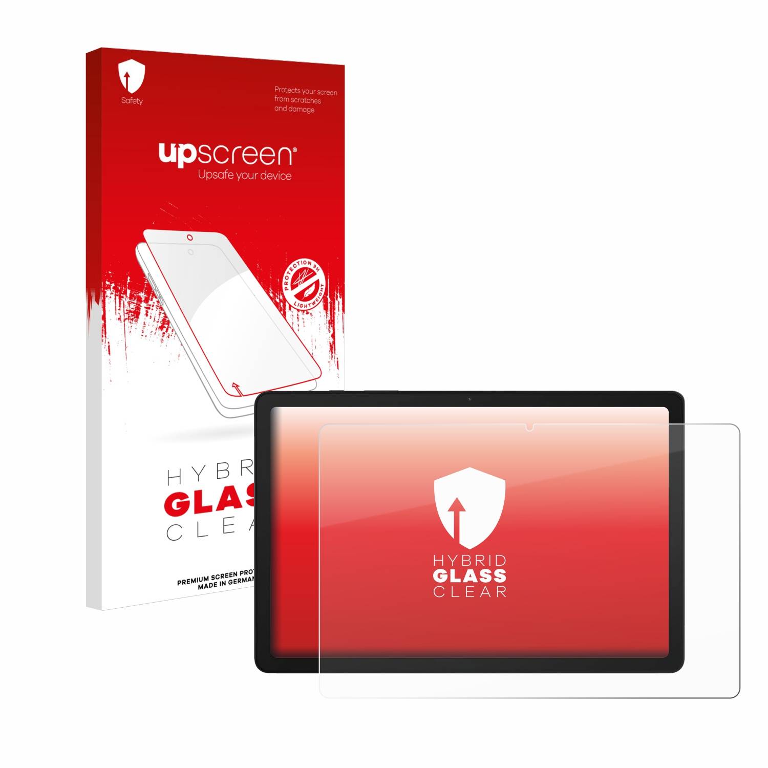 upscreen Hybrid Glas Schutz-Folie für Samsung Galaxy Tab A9 Plus WiFi