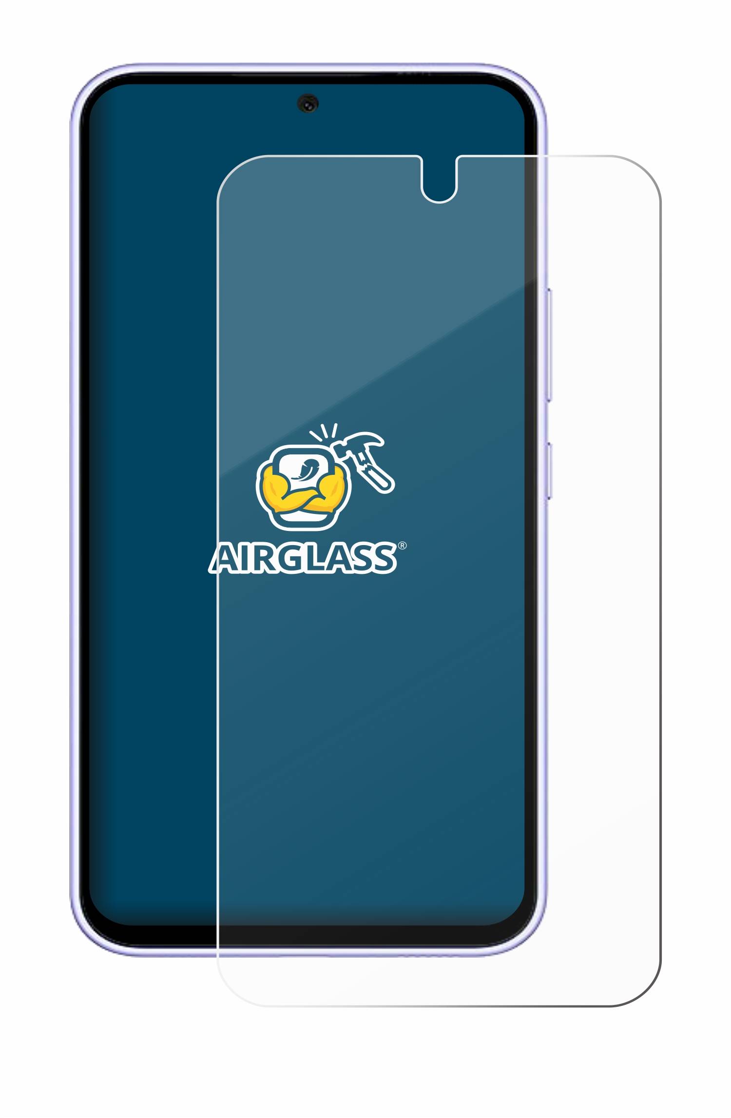 BROTECT AirGlass Glas Panzer-Folie für Samsung Galaxy A54 5G Enterprise Edition - Schutzglas