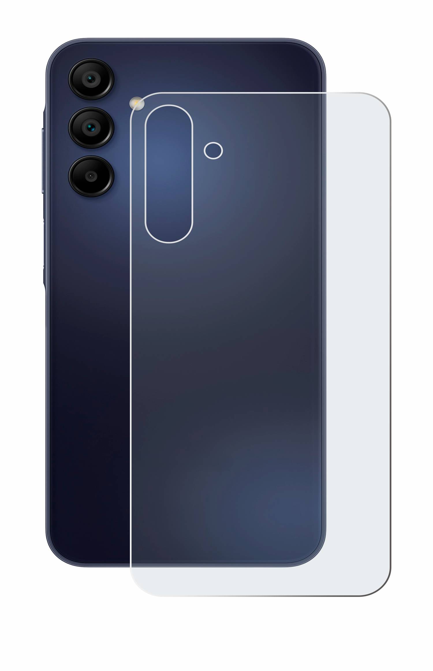 upscreen Reflection Shield Matt Schutzfolie für Samsung Galaxy A15 5G (Rückseite)
