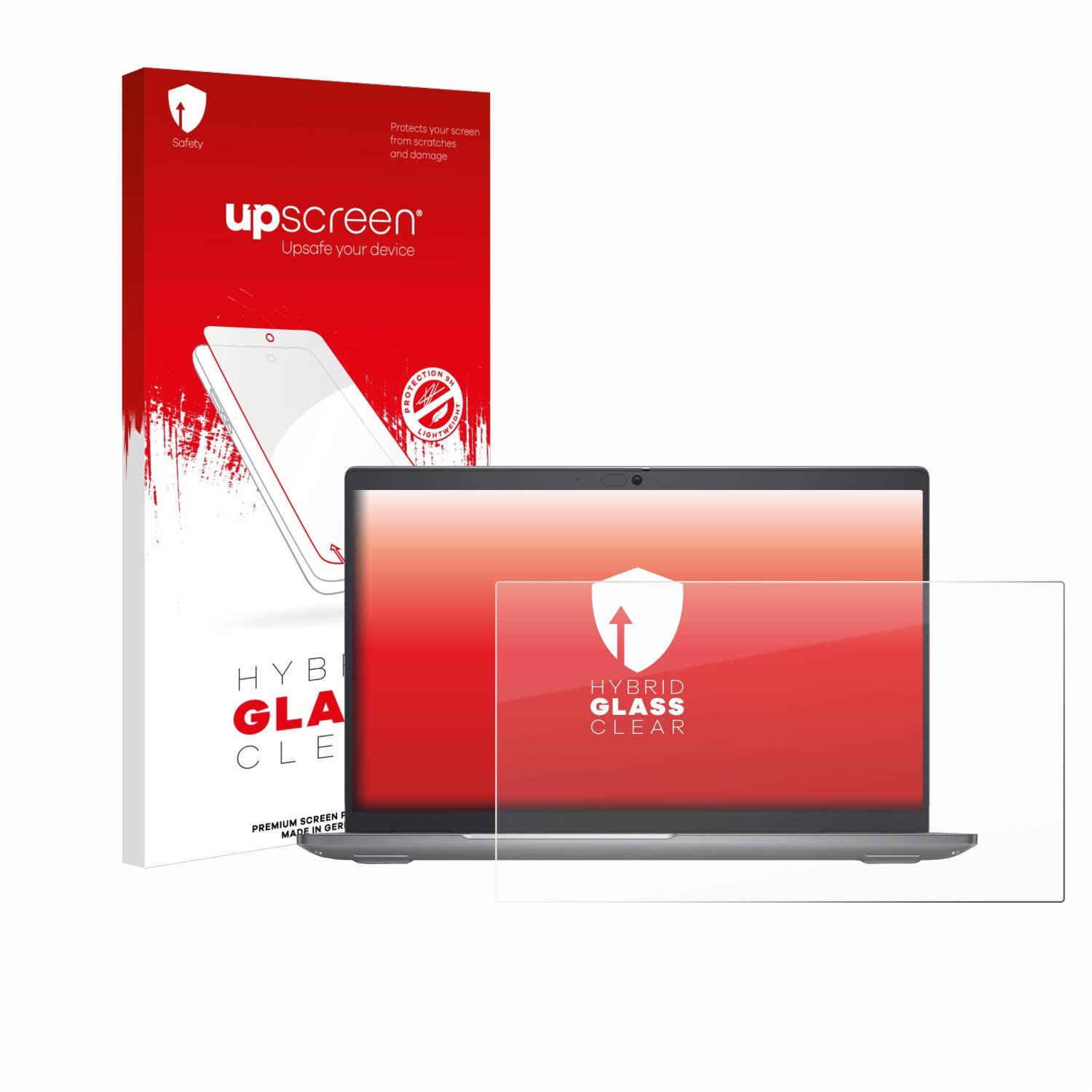 upscreen Flexible Schutz Glas Folie für Dell Latitude 5550 Laptop Schutzglas 9H Hybridglas Klar