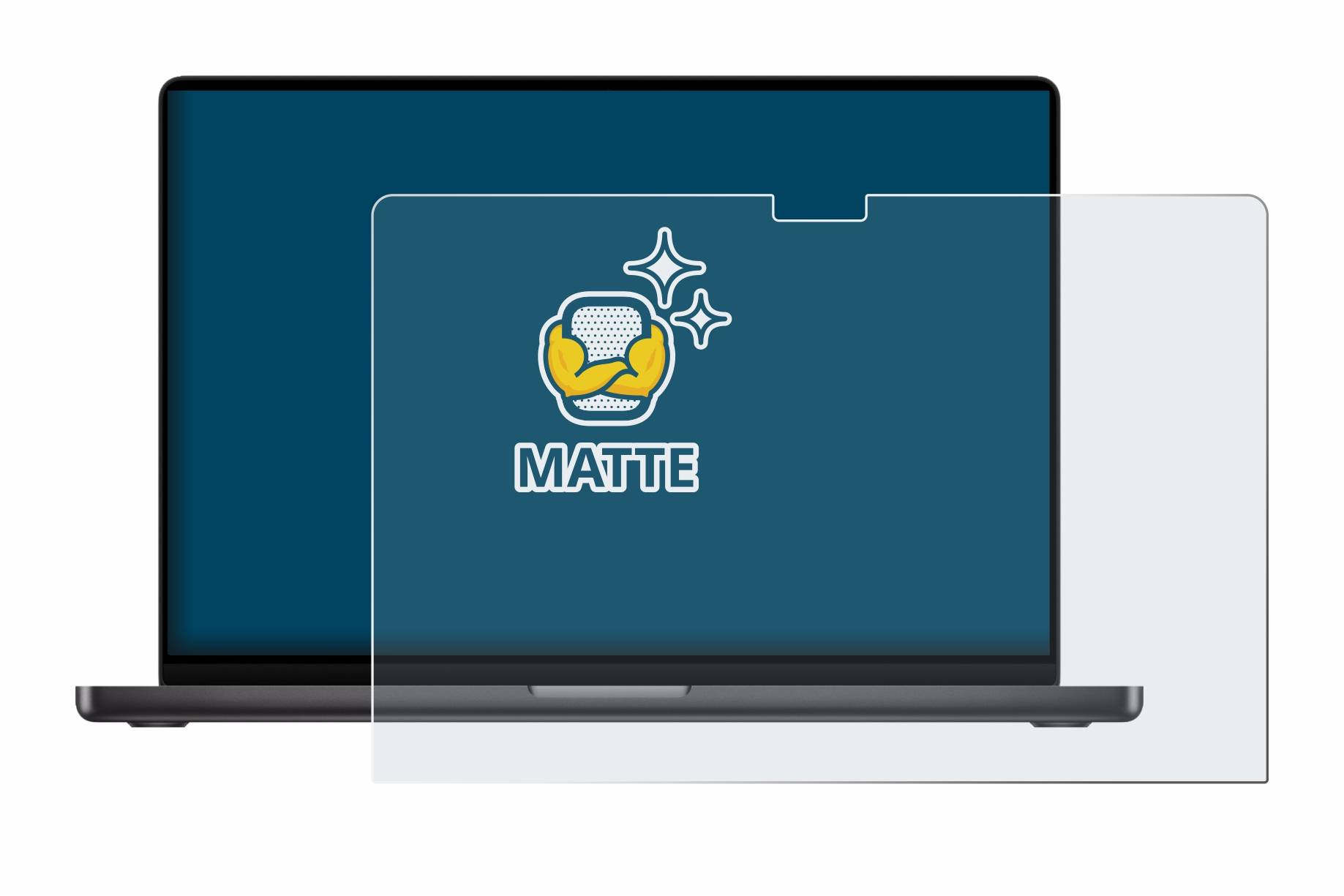 BROTECT Entspiegelungs-Folie für Apple MacBook Pro 16 2023 M3