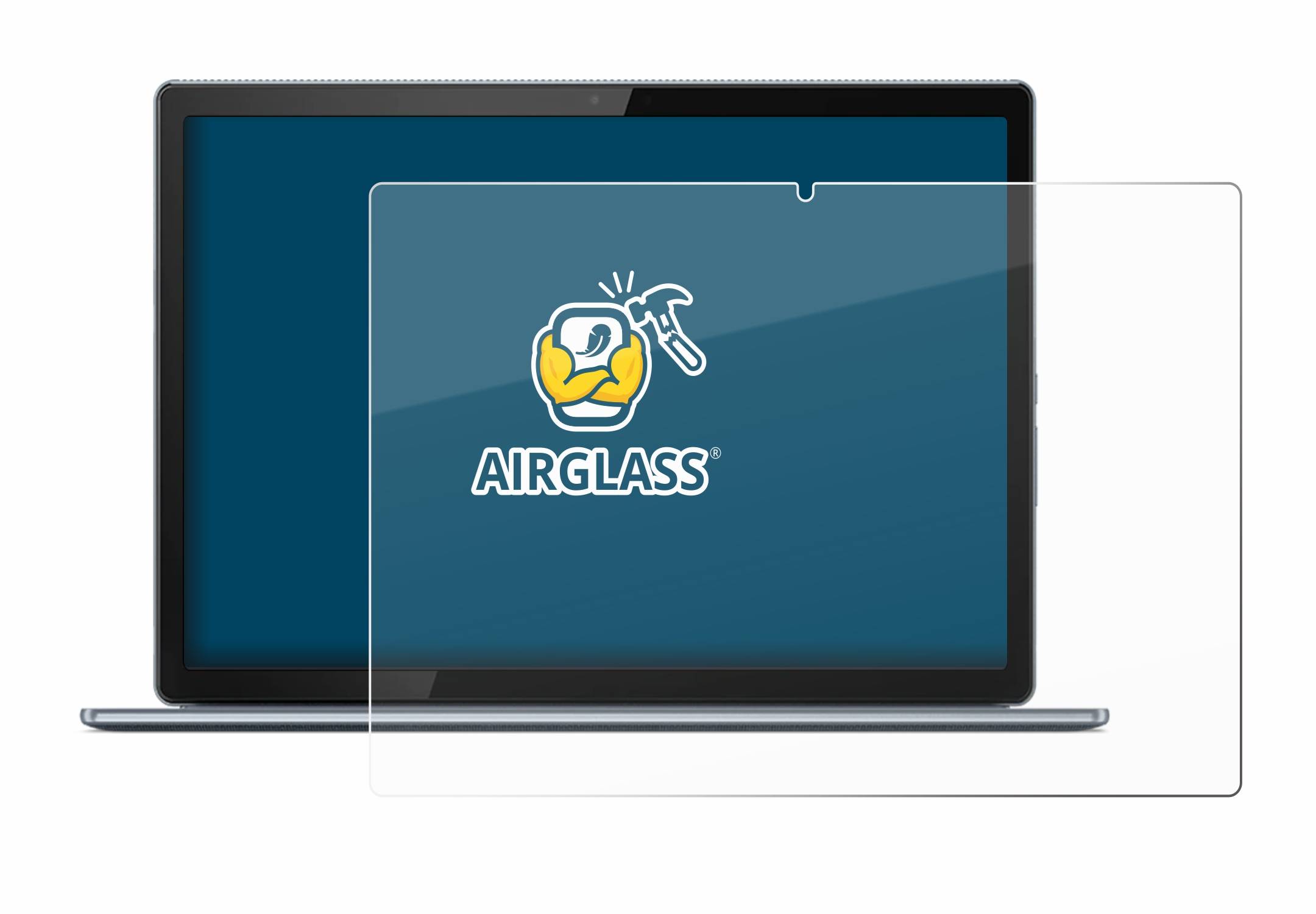 BROTECT AirGlass Flexible Schutz Glas Folie für Lenovo IdeaPad Duet 5i Gen 8 12" Klar Transparent