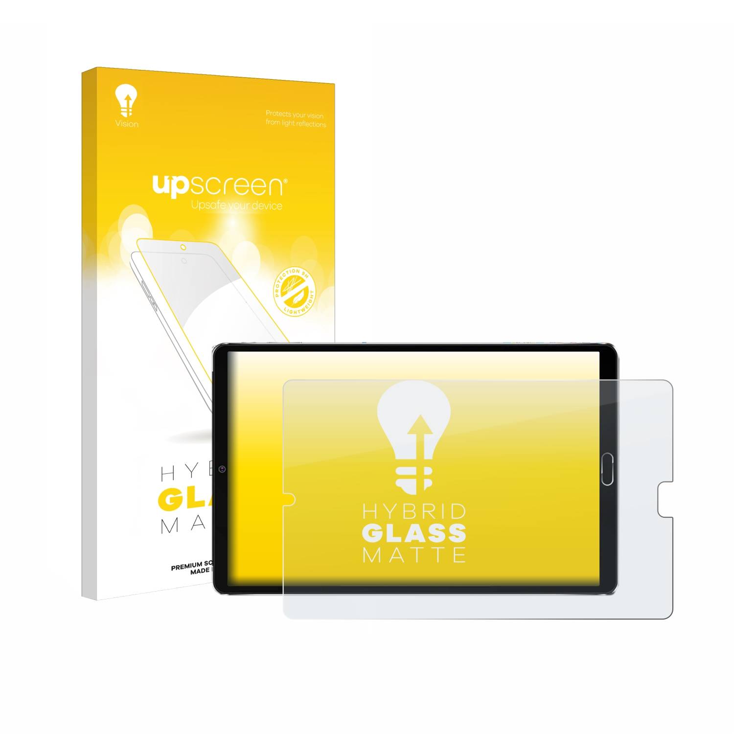 upscreen Flexible Schutz Glas Folie für Goodtel G2 Schutzglas 9H Hybridglas Matt Entspiegelt