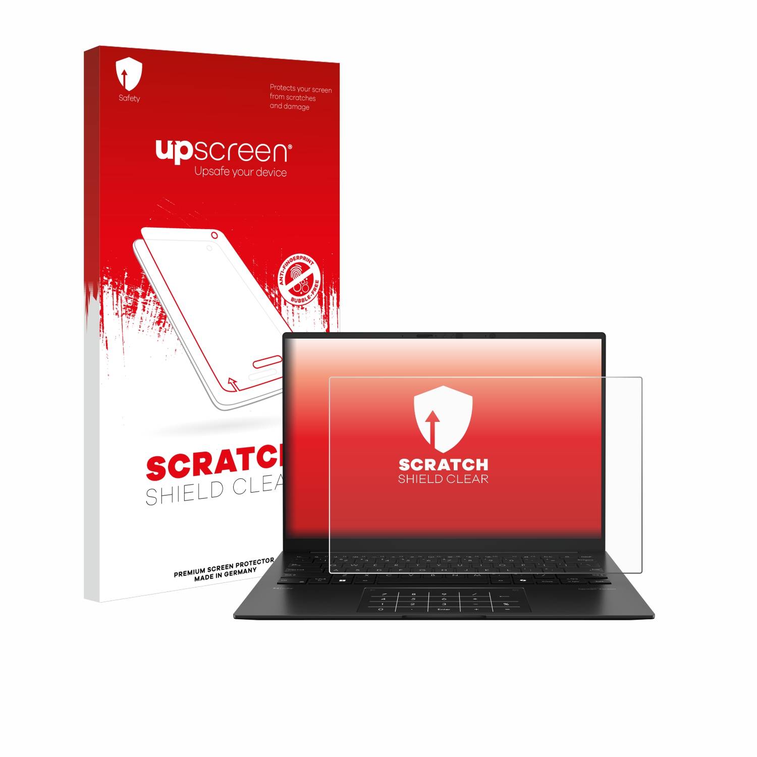 upscreen Scratch Shield Schutzfolie für ASUS ZenBook 14 OLED UM3406