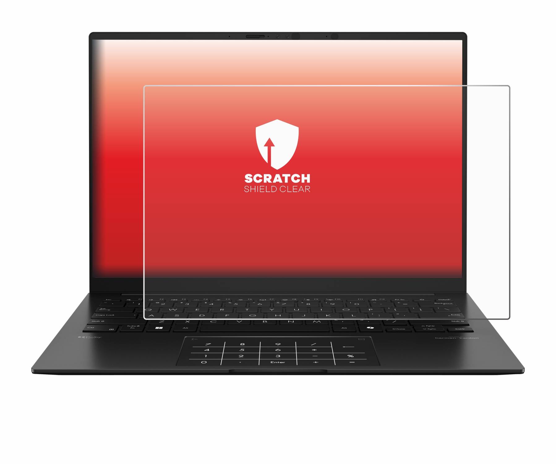 upscreen Scratch Shield Schutzfolie für ASUS ZenBook 14 OLED UM3406