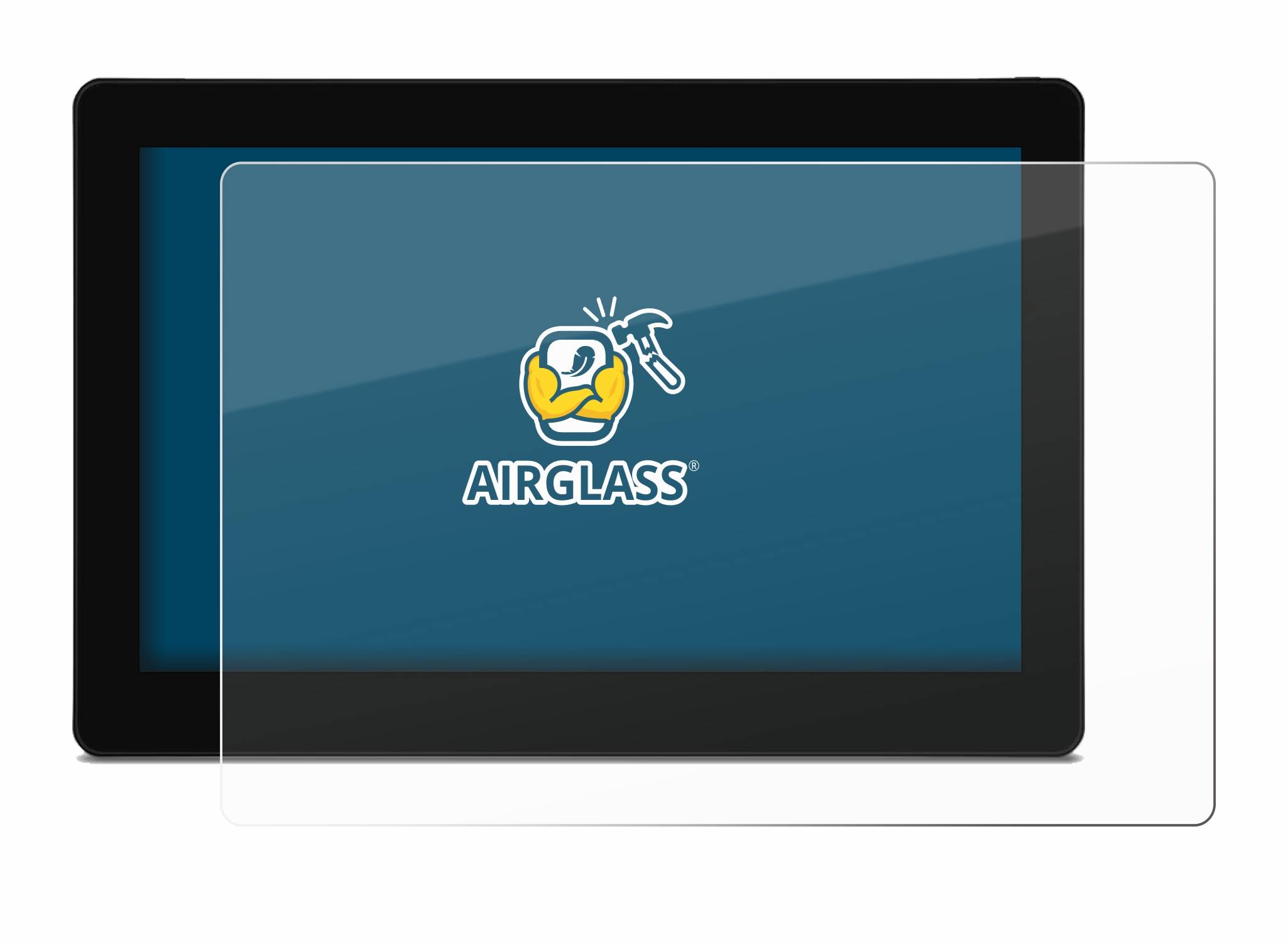 BROTECT AirGlass Flexible Schutz Glas Folie für Huion Kamvas Pro 16 (4K) Klar Transparent