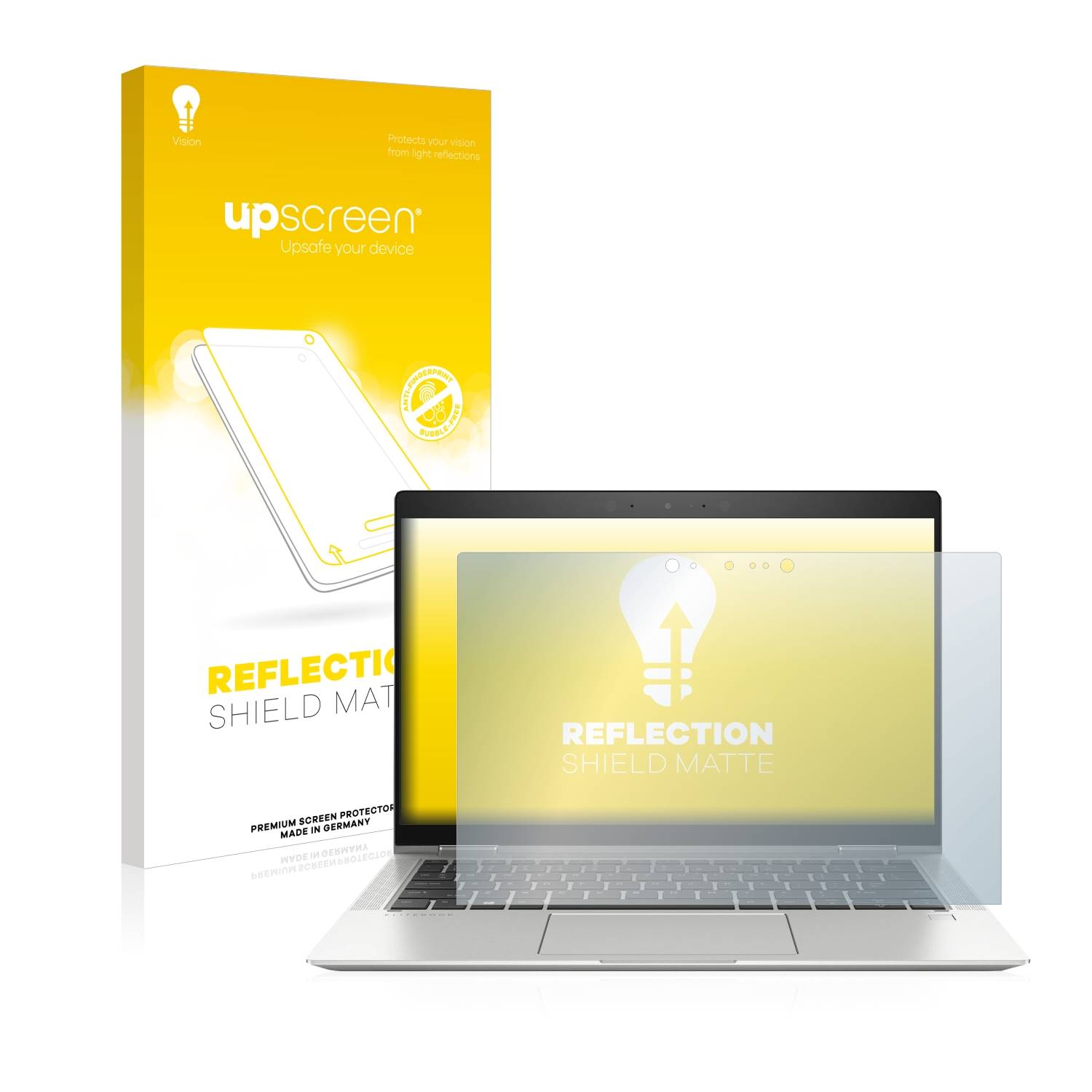 upscreen Schutzfolie für HP EliteBook x360 1030 G4 Folie Matt Entspiegelt Anti-Reflex