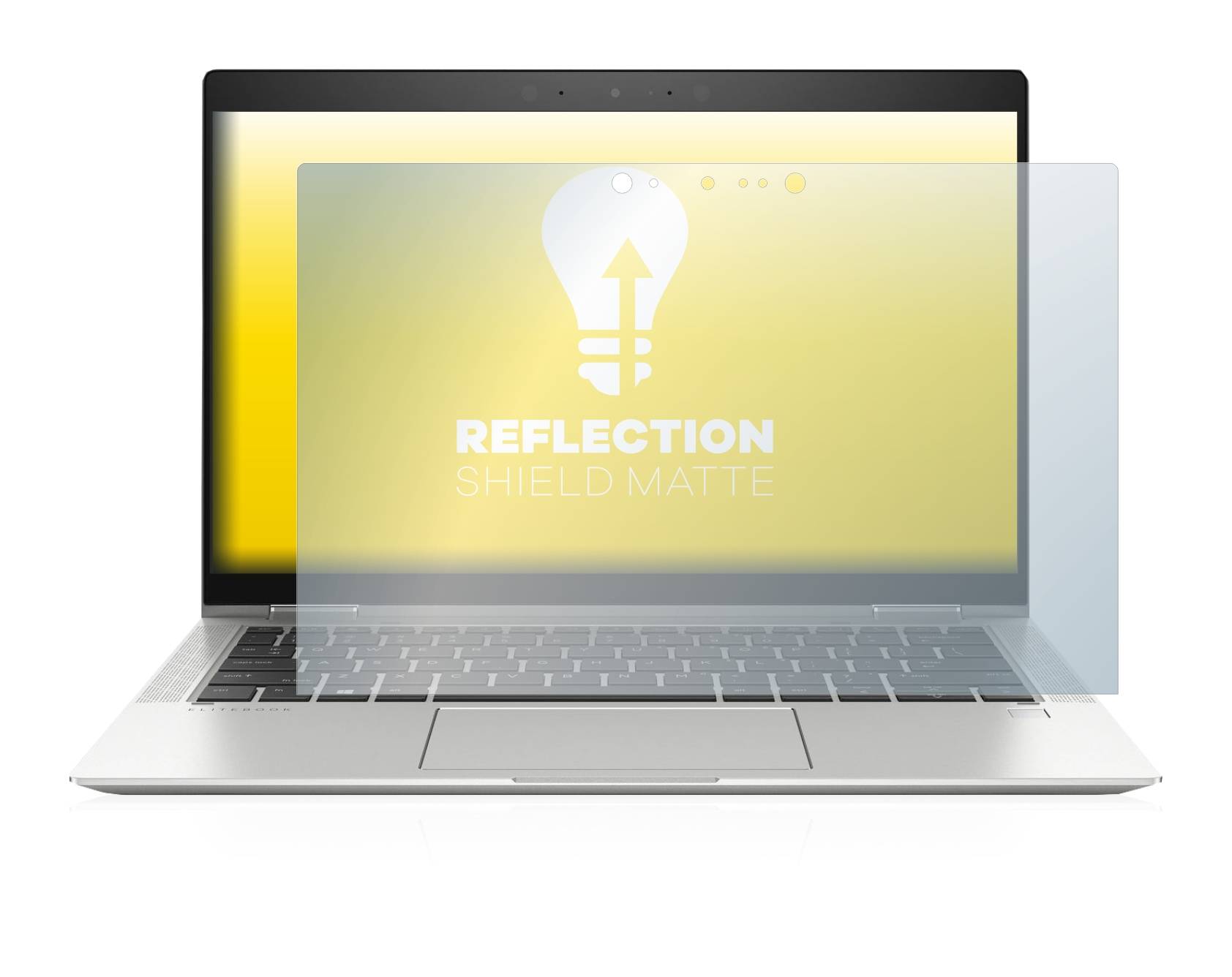 upscreen Schutzfolie für HP EliteBook x360 1030 G4 Folie Matt Entspiegelt Anti-Reflex