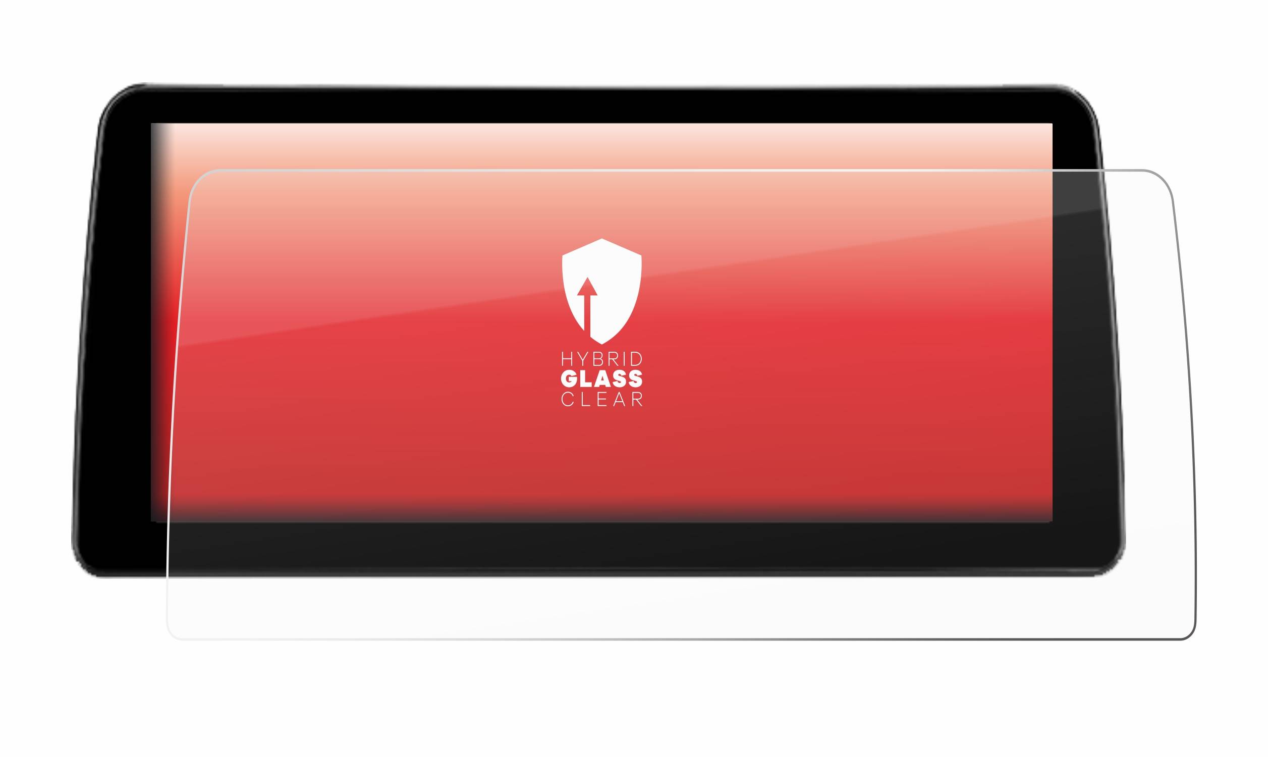 upscreen Hybrid Glas Schutz-Folie für Teyes Lux One 12