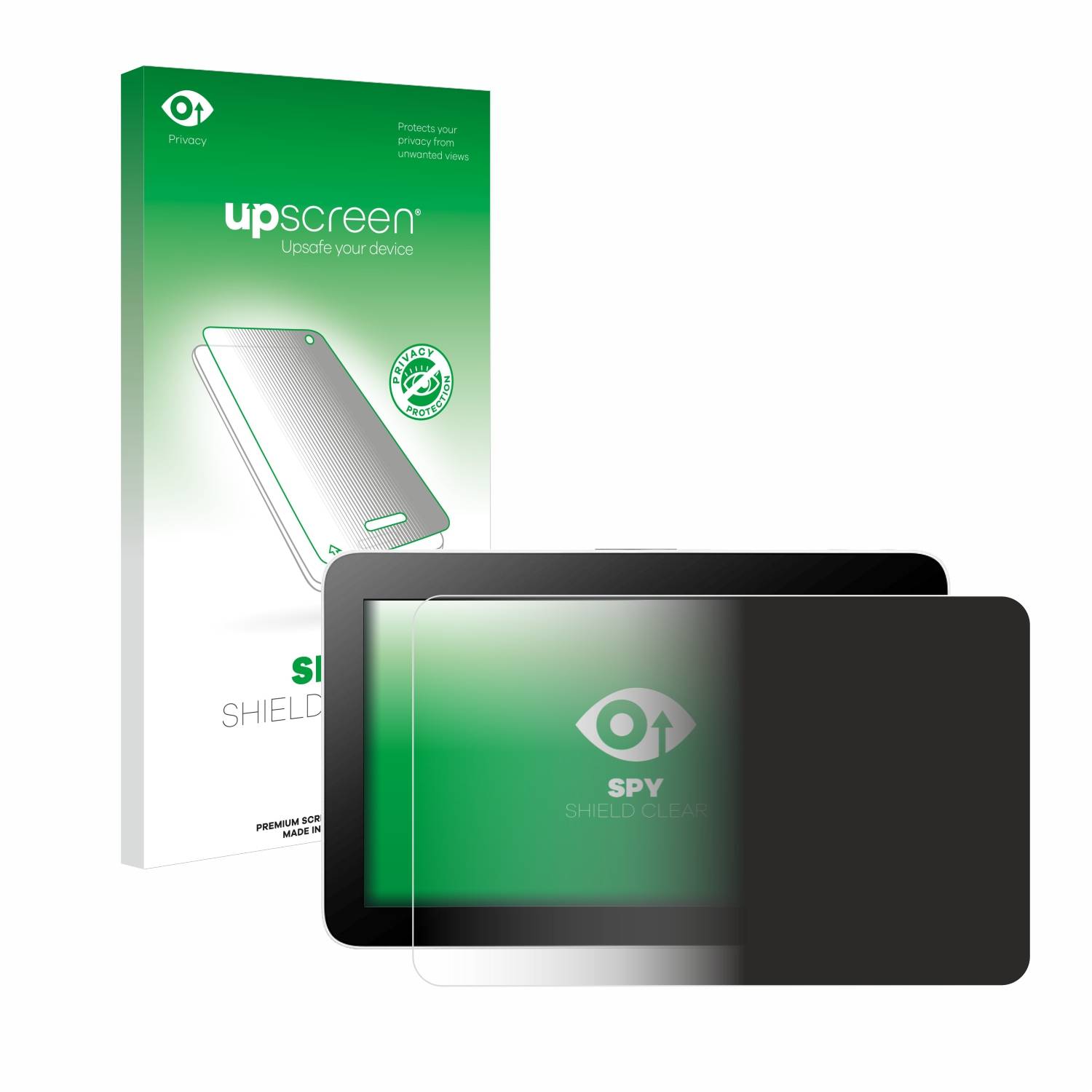 upscreen Blickschutzfolie für Wacom One 12 Anti-Spy Privacy Blaulichtschutz Sichtschutzfolie