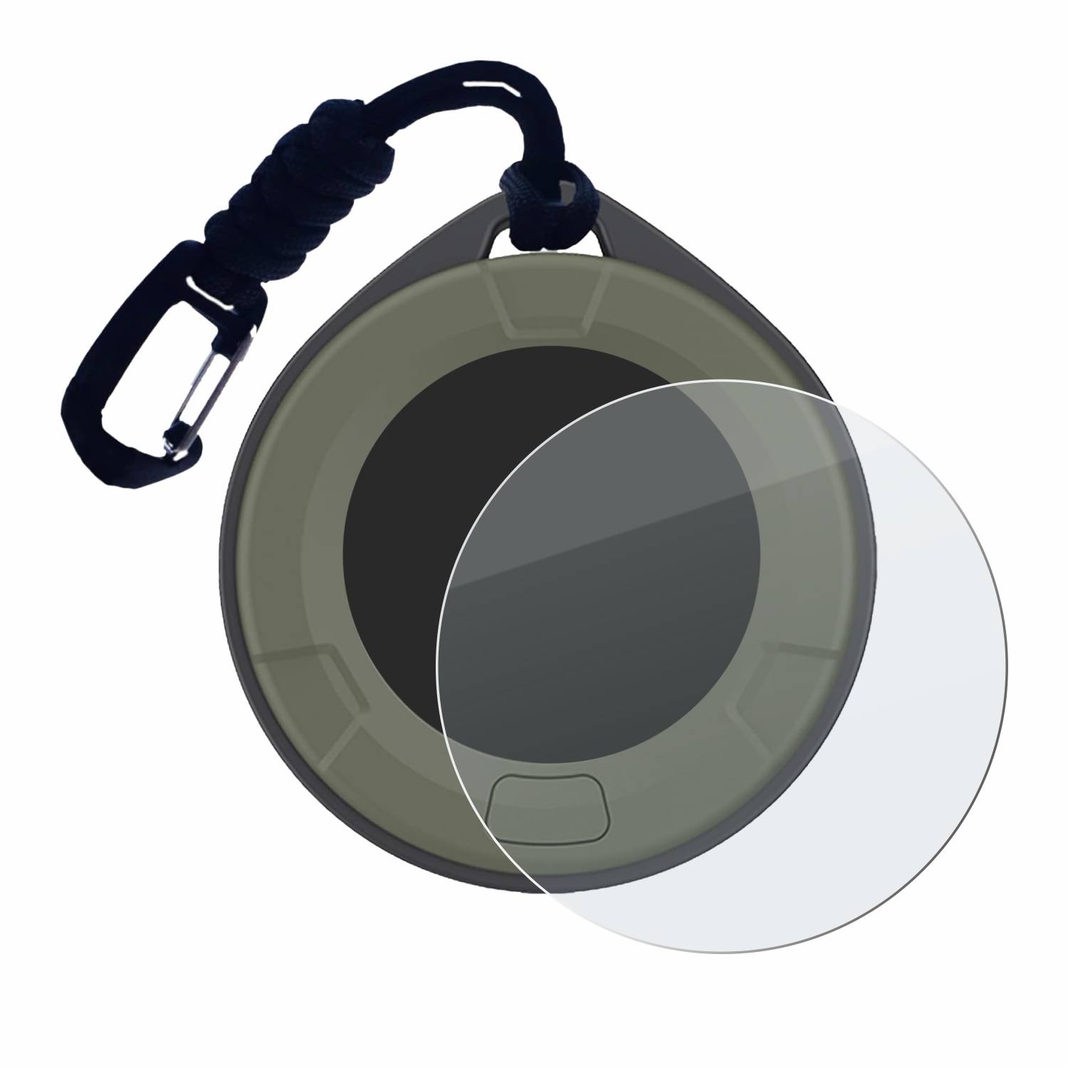 upscreen Flexible Schutz Glas Folie für lsenlty portable CO2 detector Schutzglas 9H Hybridglas Matt Entspiegelt