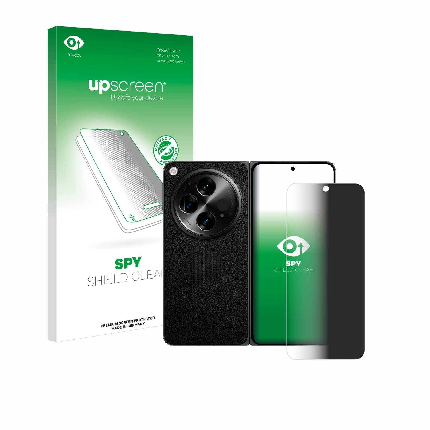 upscreen Spy Shield Sichtschutz-Folie für OnePlus Open (case-friendly)