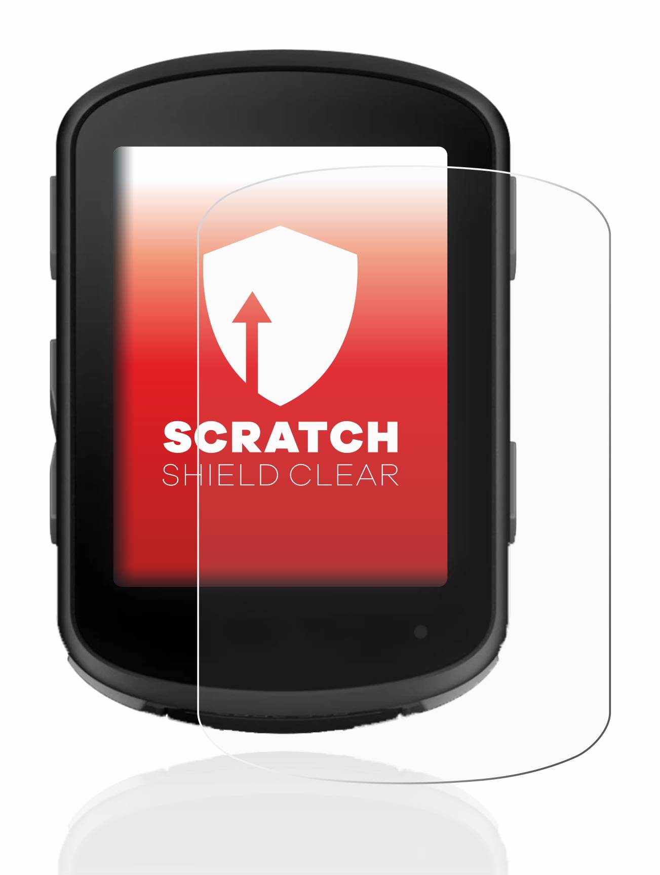 upscreen Schutzfolie für Garmin Edge 540 Kratzschutz Anti-Fingerprint Klar