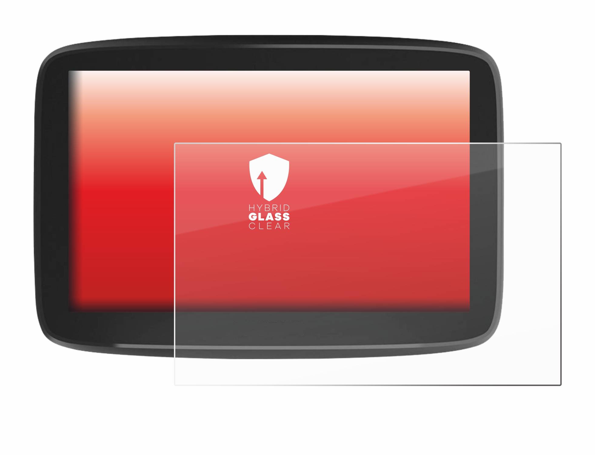 upscreen Flexible Schutz Glas Folie für TomTom GO Classic 6" Schutzglas 9H Hybridglas Klar