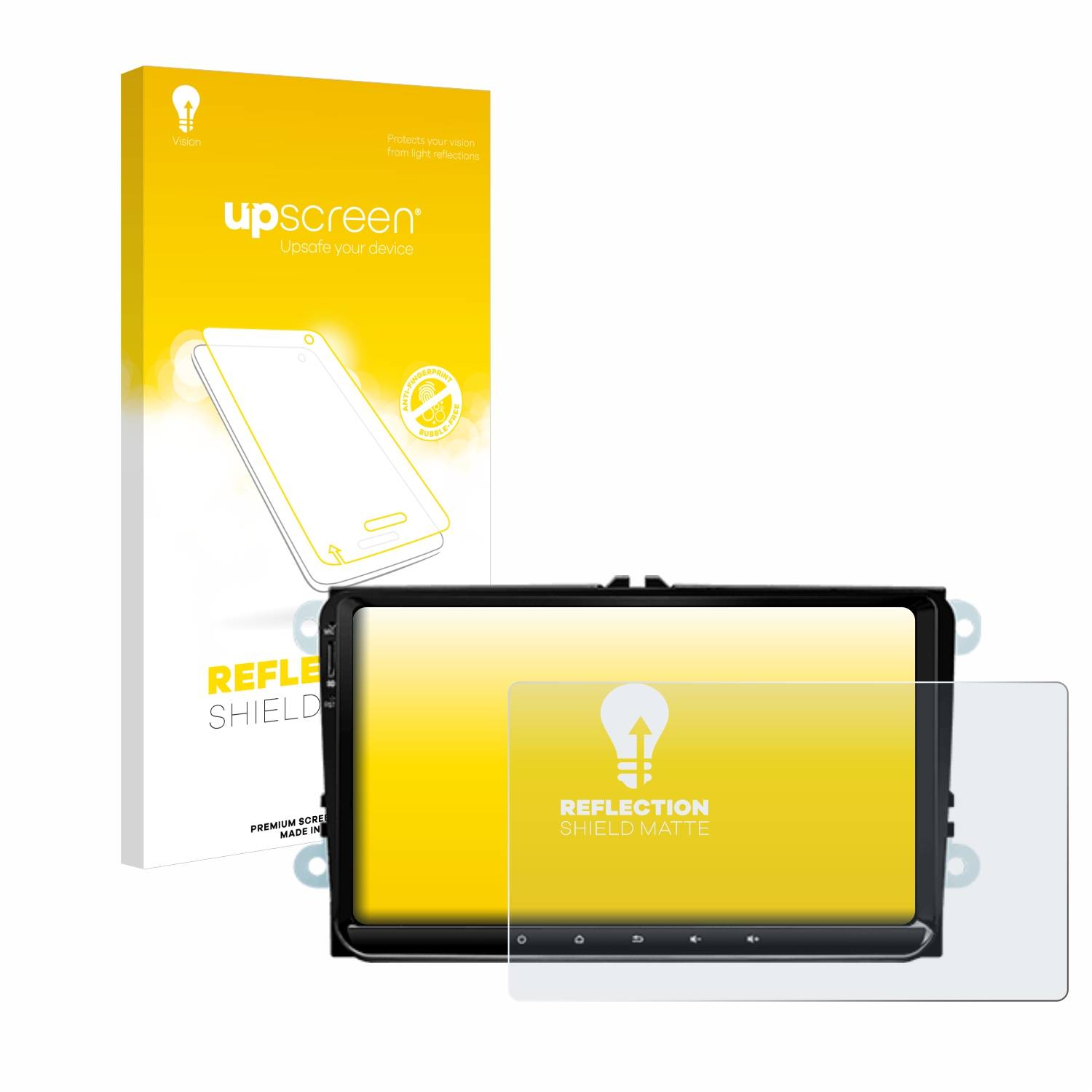 upscreen Schutzfolie für Eonon 53 SE Folie Matt Entspiegelt Anti-Reflex