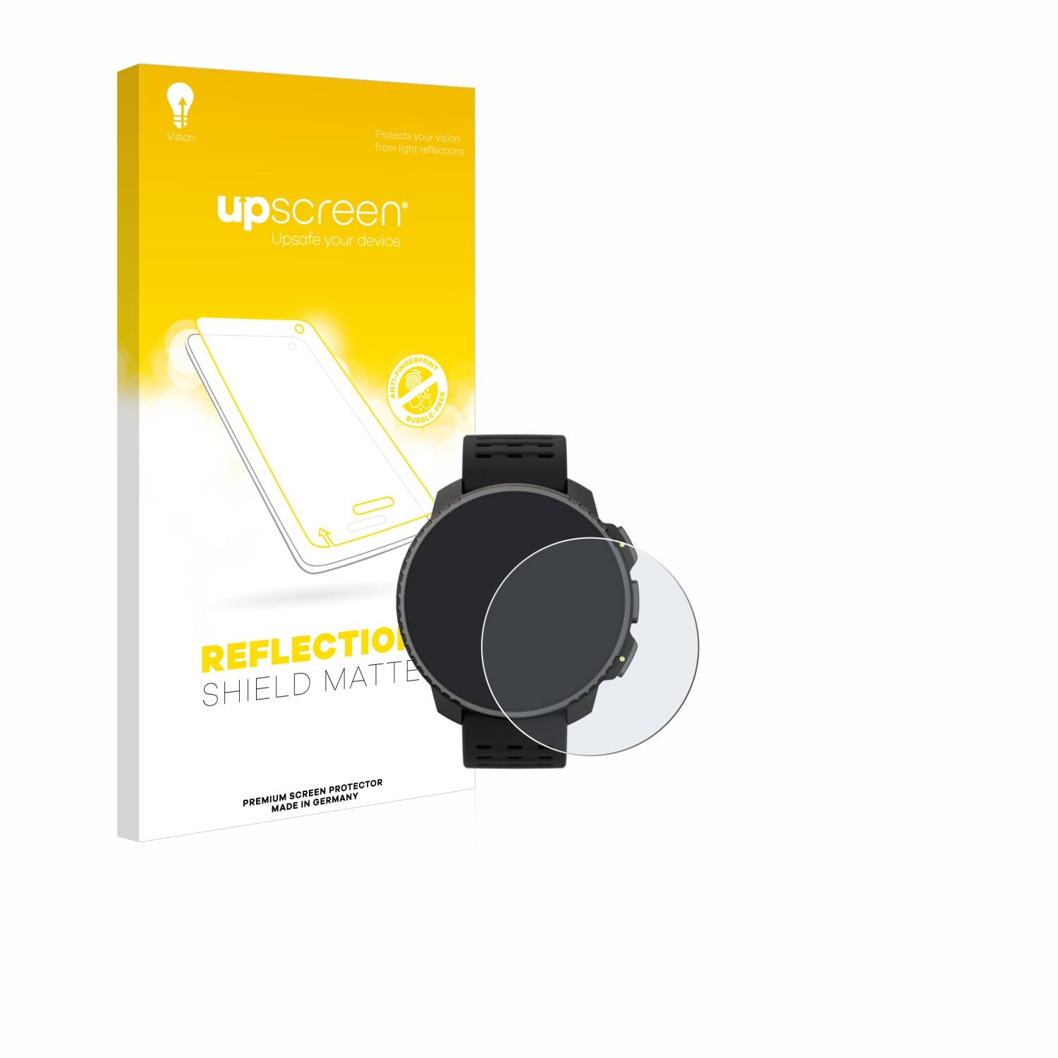 upscreen Reflection Shield Matt Schutzfolie für Suunto Vertical Solar