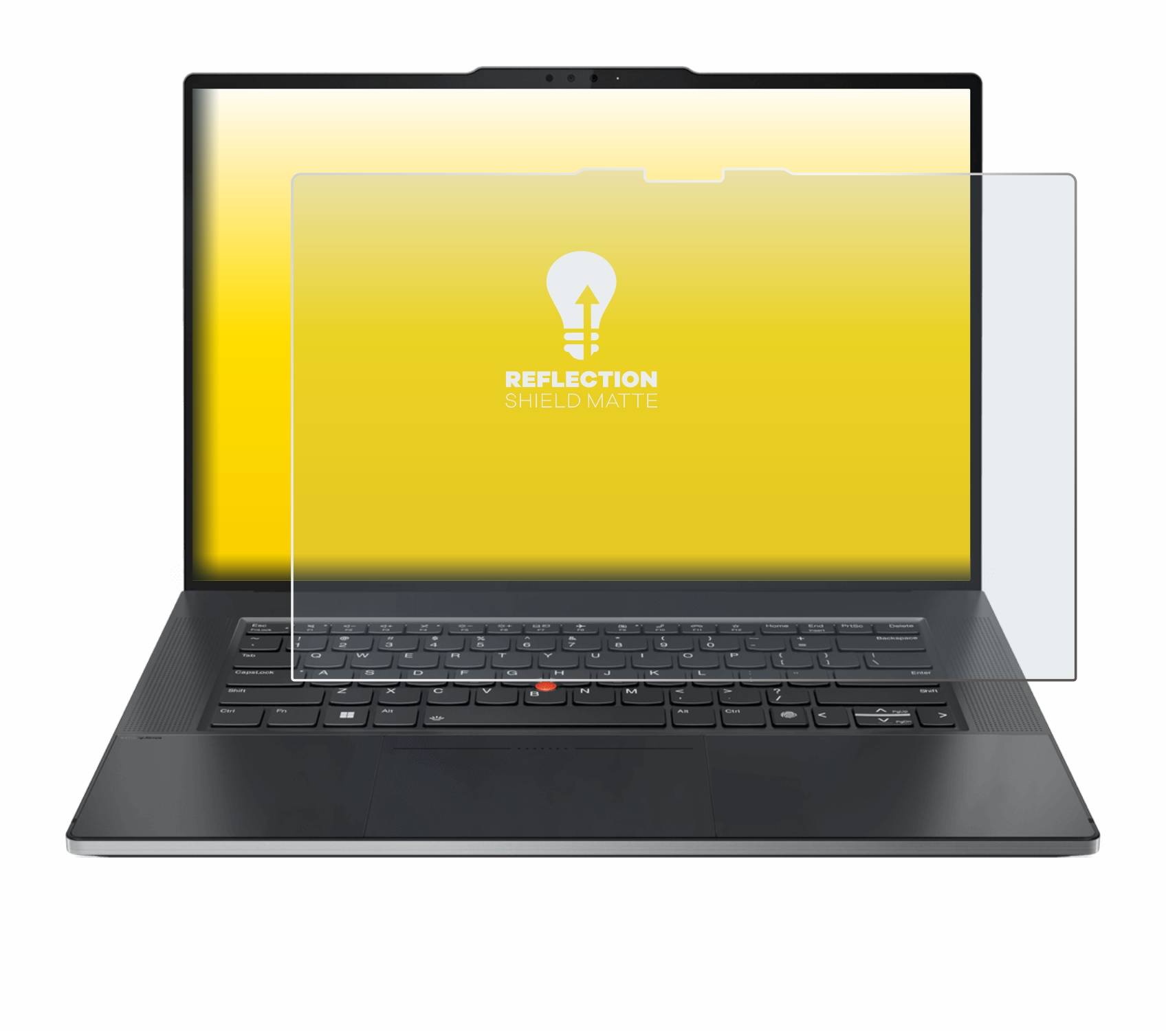 upscreen Reflection Shield Matt Schutzfolie für Lenovo ThinkPad Z16 (2. Gen.)