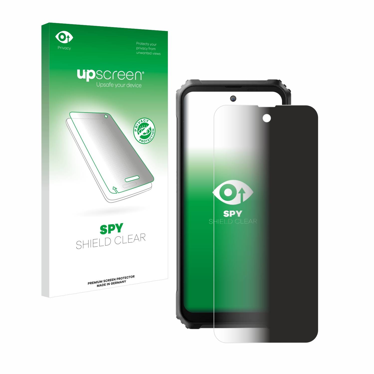 upscreen Blickschutzfolie für Blackview BL9000 Anti-Spy Privacy Blaulichtschutz Sichtschutzfolie