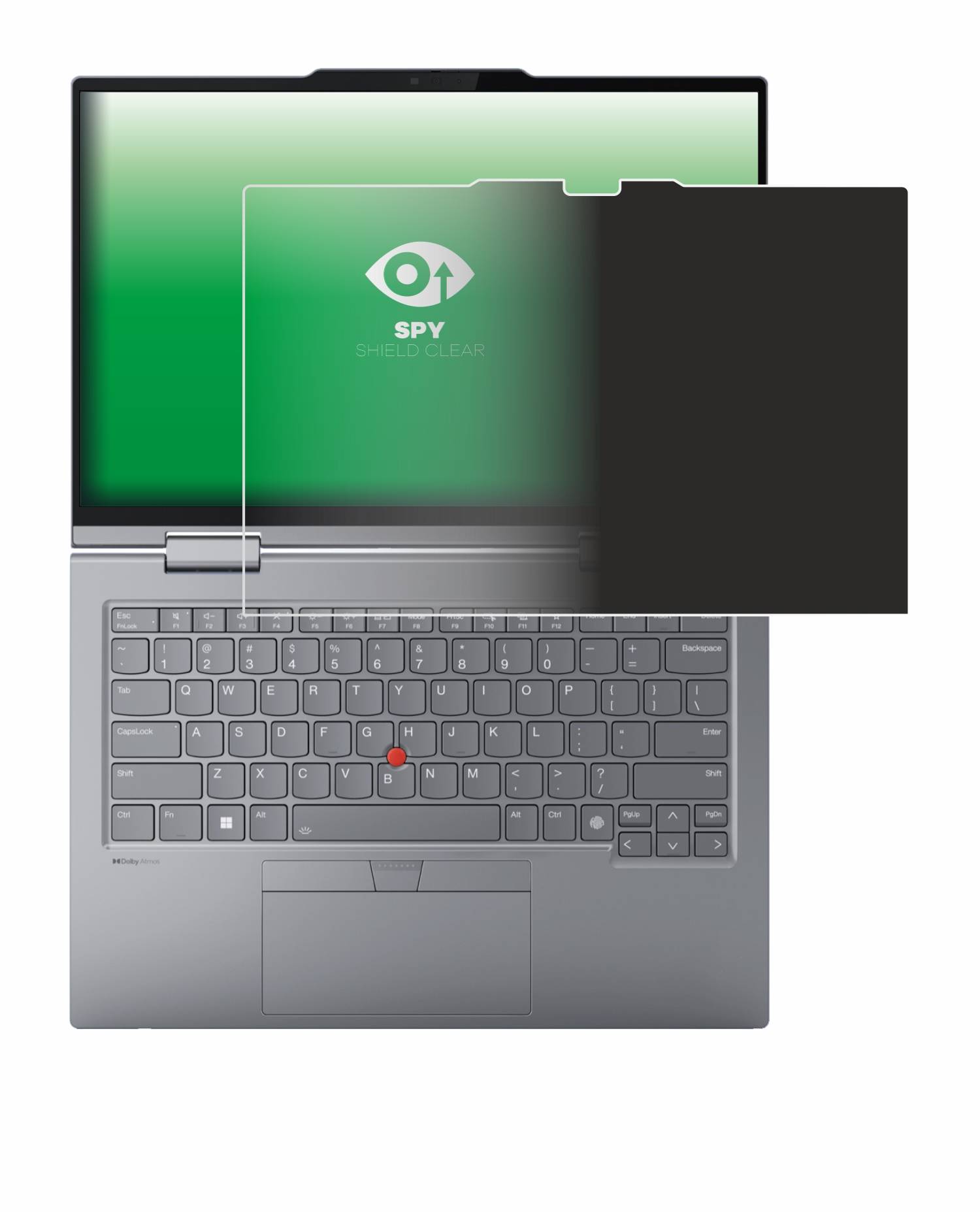 upscreen Spy Shield Sichtschutz-Folie für Lenovo ThinkPad X1 2-in-1 Gen 9 14