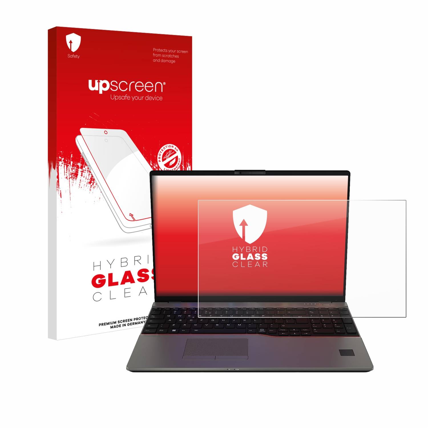 upscreen Hybrid Glas Schutz-Folie für Fujitsu Lifebook U7313