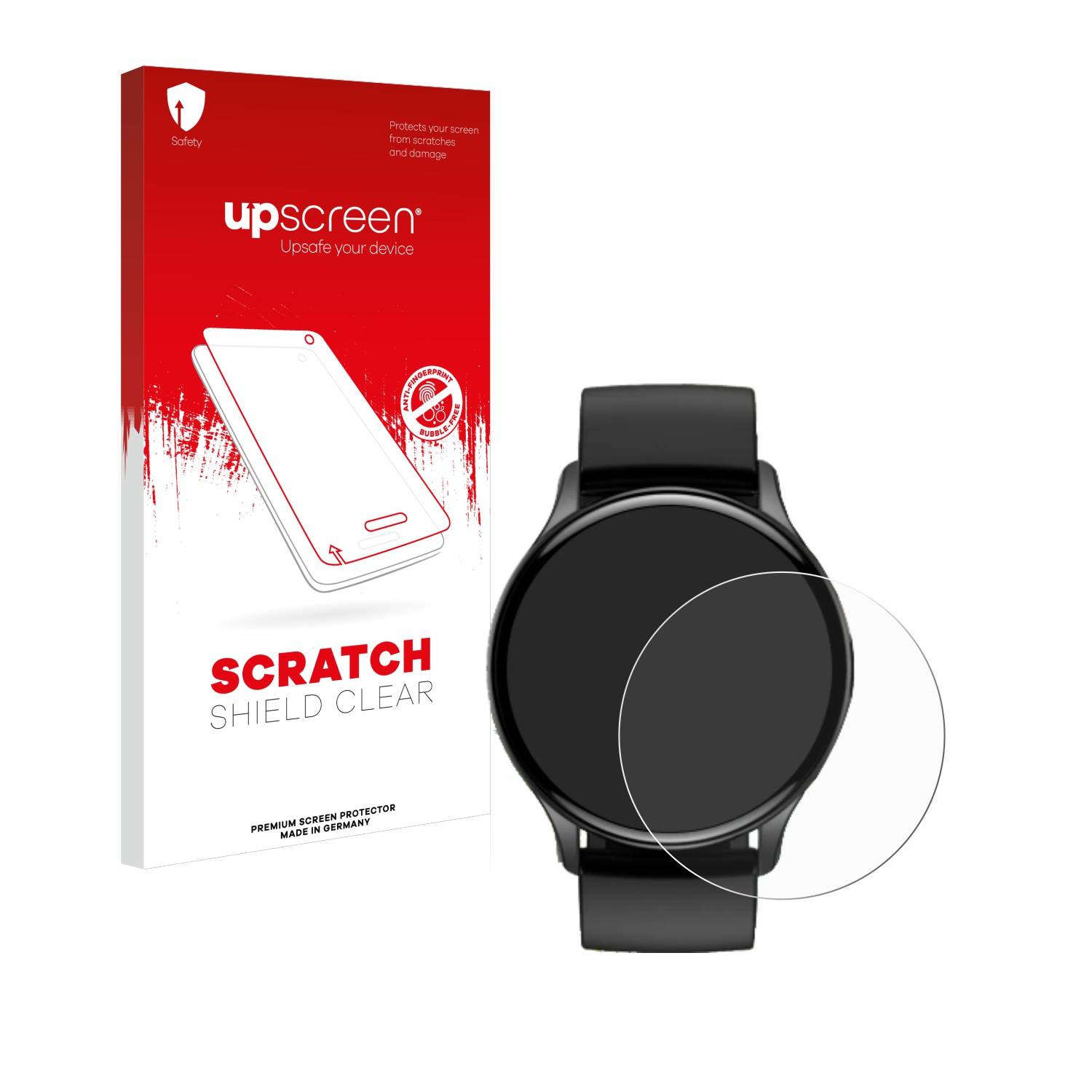 upscreen Scratch Shield Schutzfolie für Sross Smartwatch 1.43