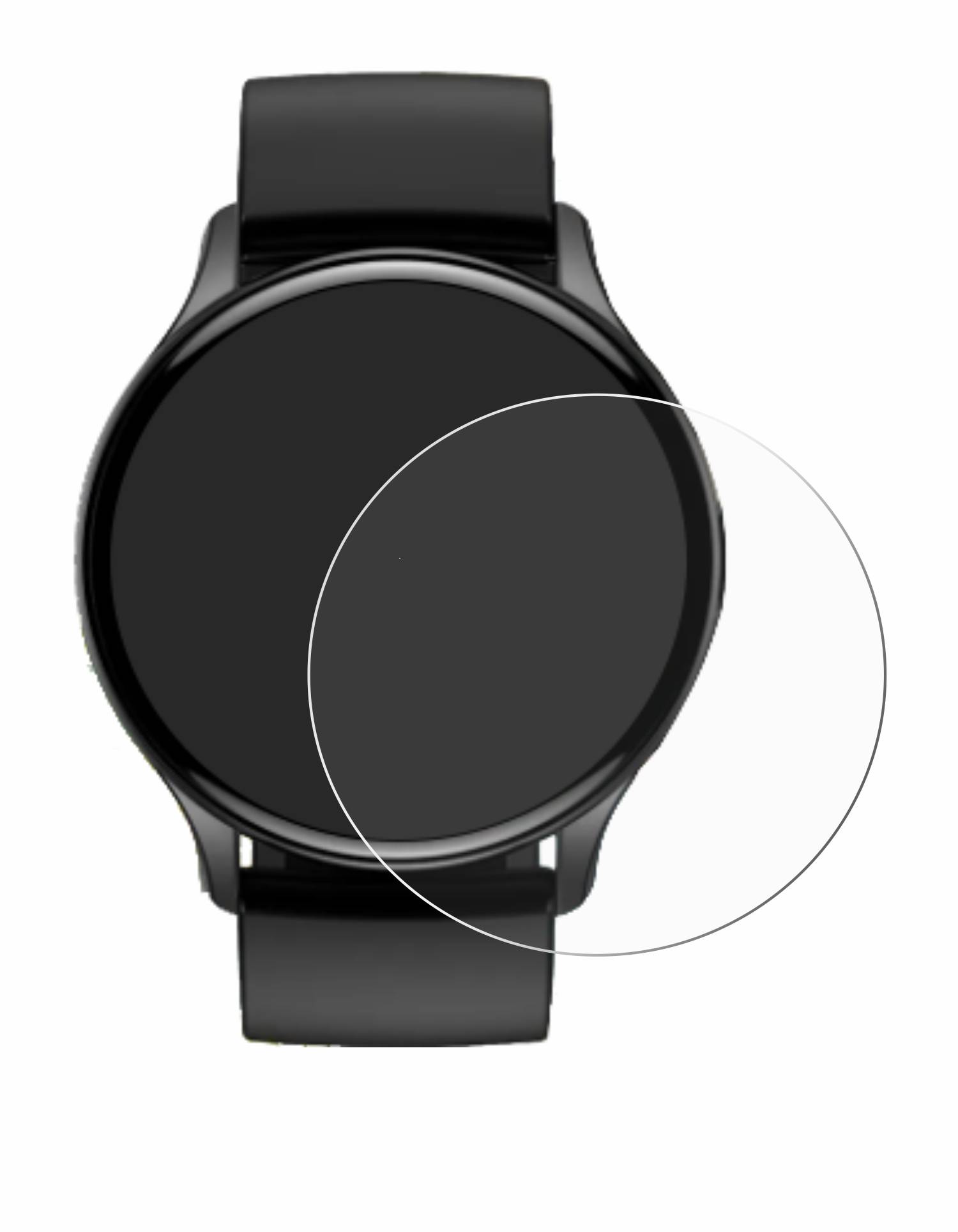 upscreen Scratch Shield Schutzfolie für Sross Smartwatch 1.43