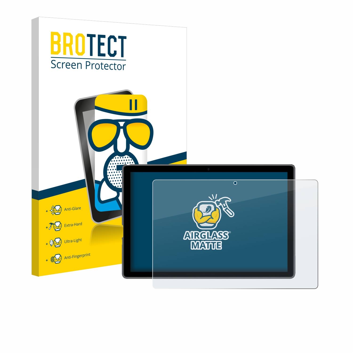 BROTECT AirGlass Matt Glas Schutz Folie für Yotopt L80-EEA