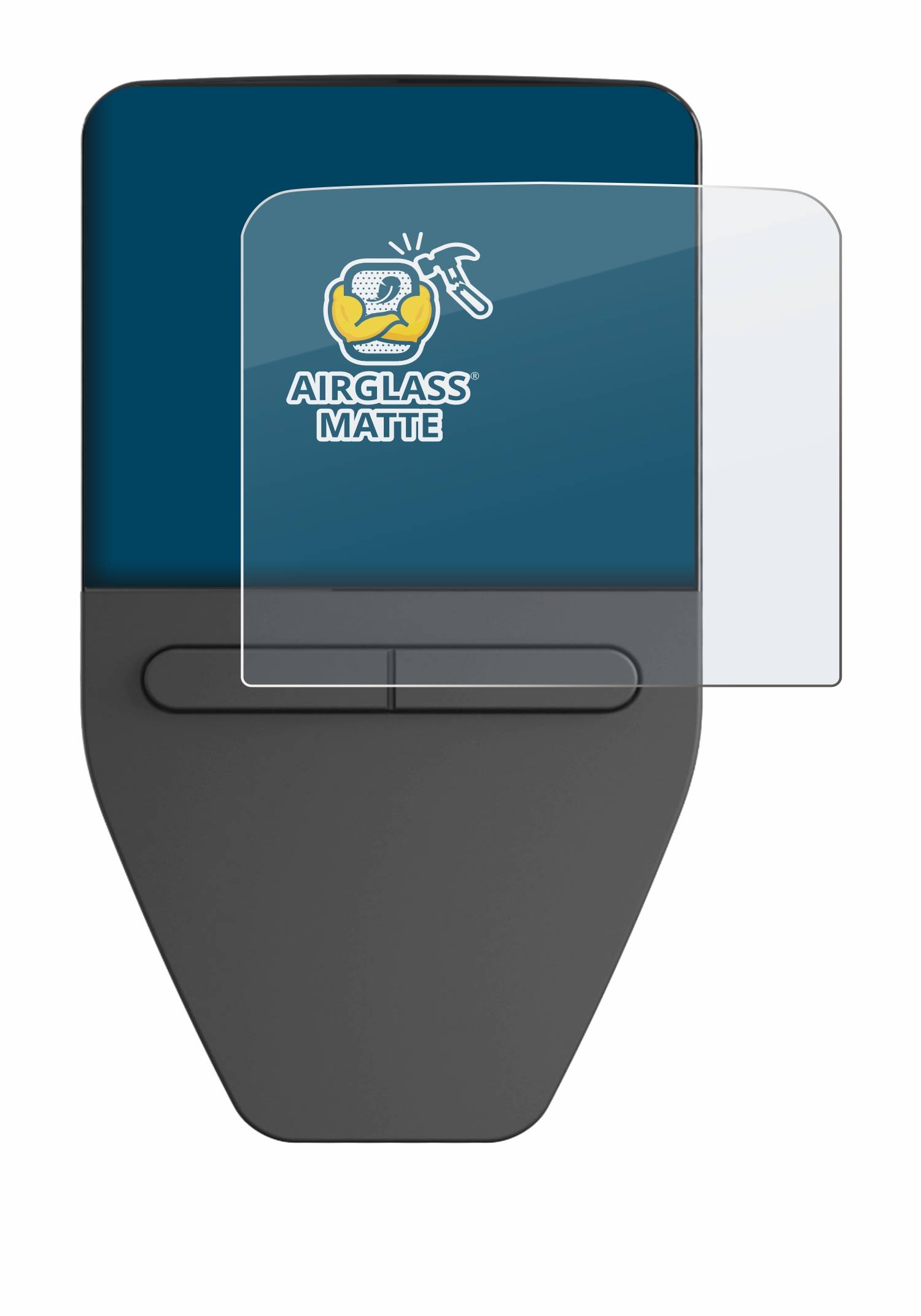 BROTECT AirGlass Flexible Schutz Glas Folie für Trezor Safe 3 Matt Entspiegelt