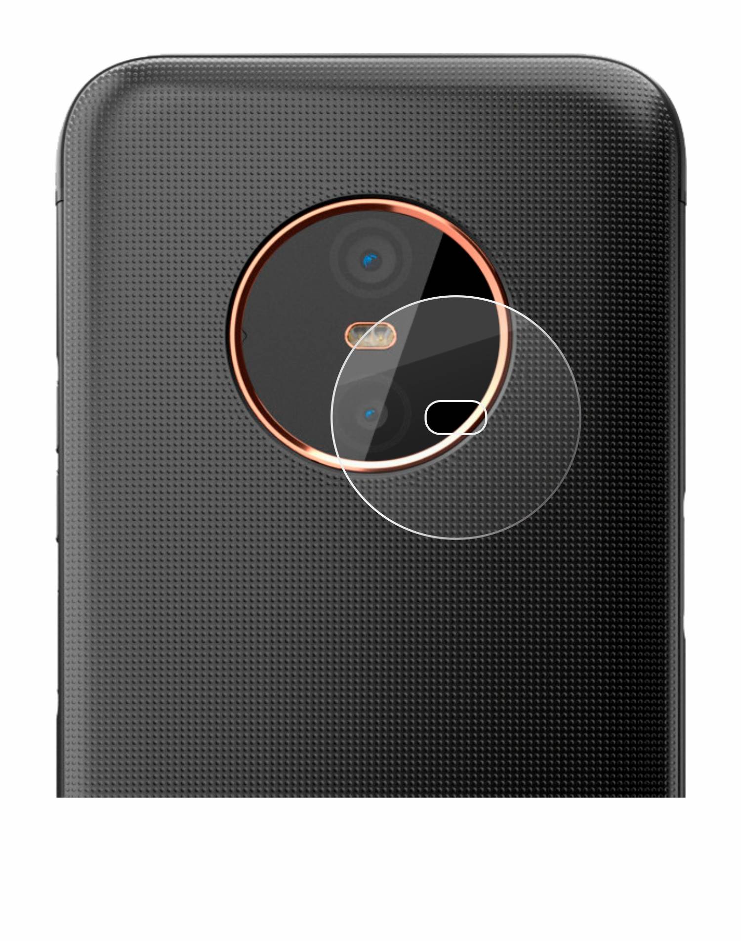 BROTECT AirGlass Glas Schutz-Folie für Gigaset GX6 Pro (NUR Kamera) - Schutzglas