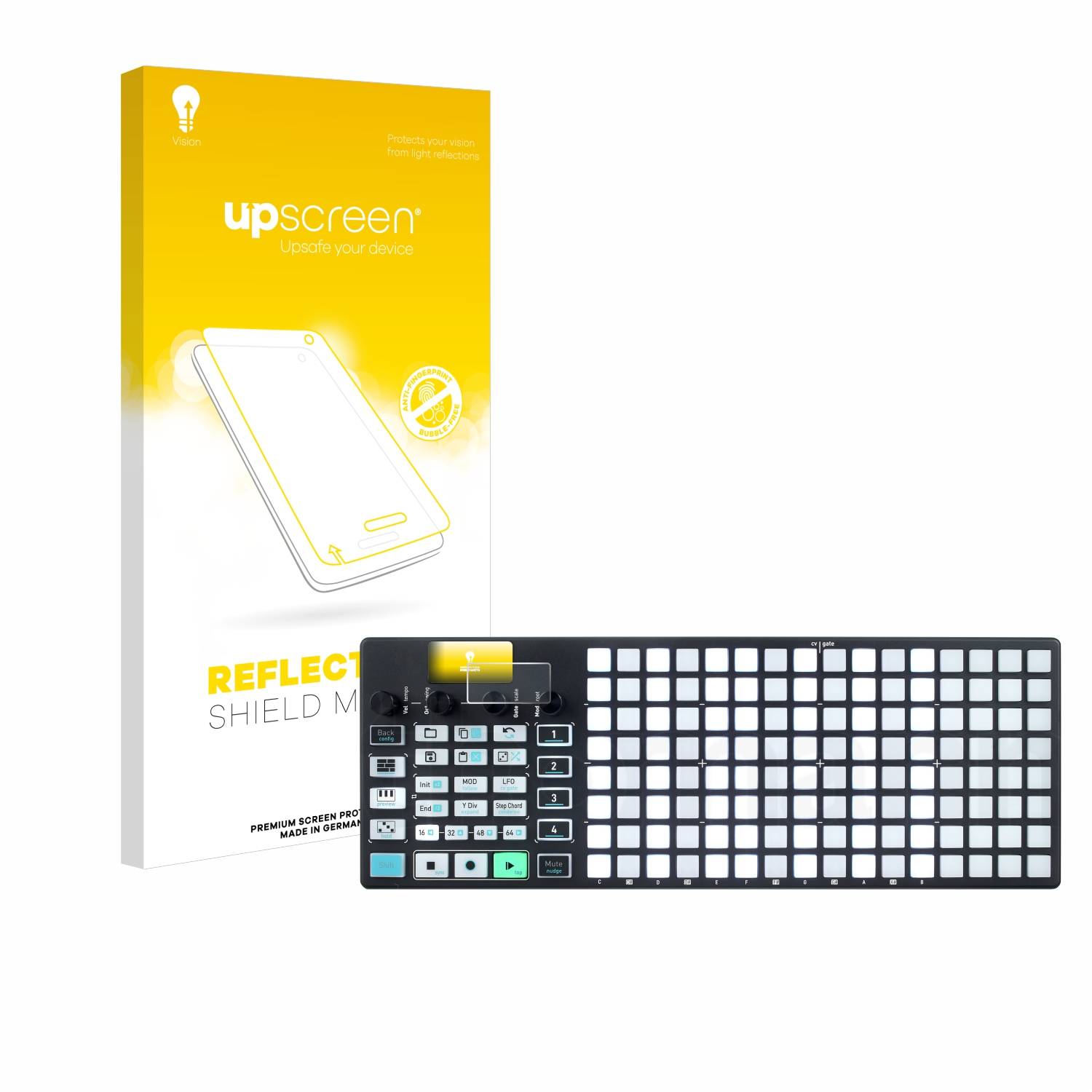 upscreen Schutzfolie für OXI Instruments One Folie Matt Entspiegelt Anti-Reflex