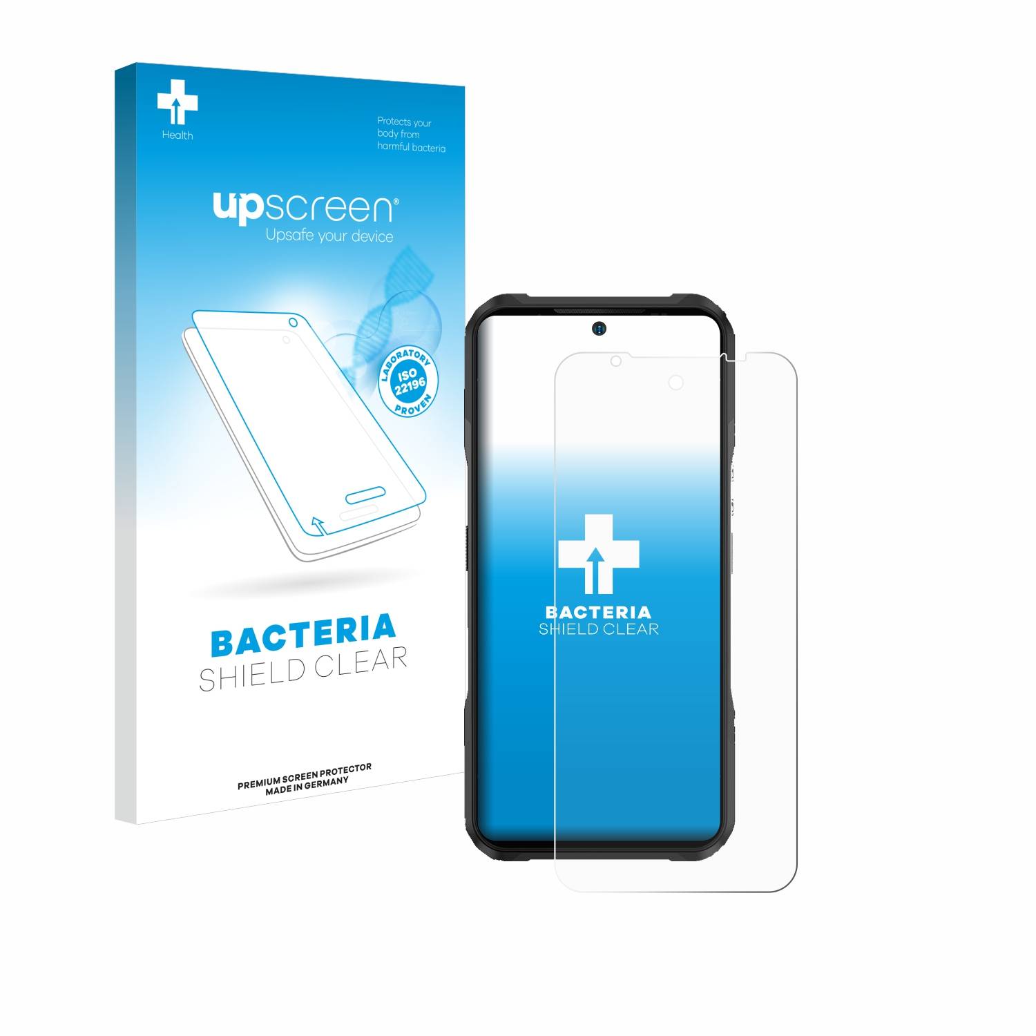 upscreen Bacteria Shield Schutzfolie für Doogee V20S - Antibakteriell