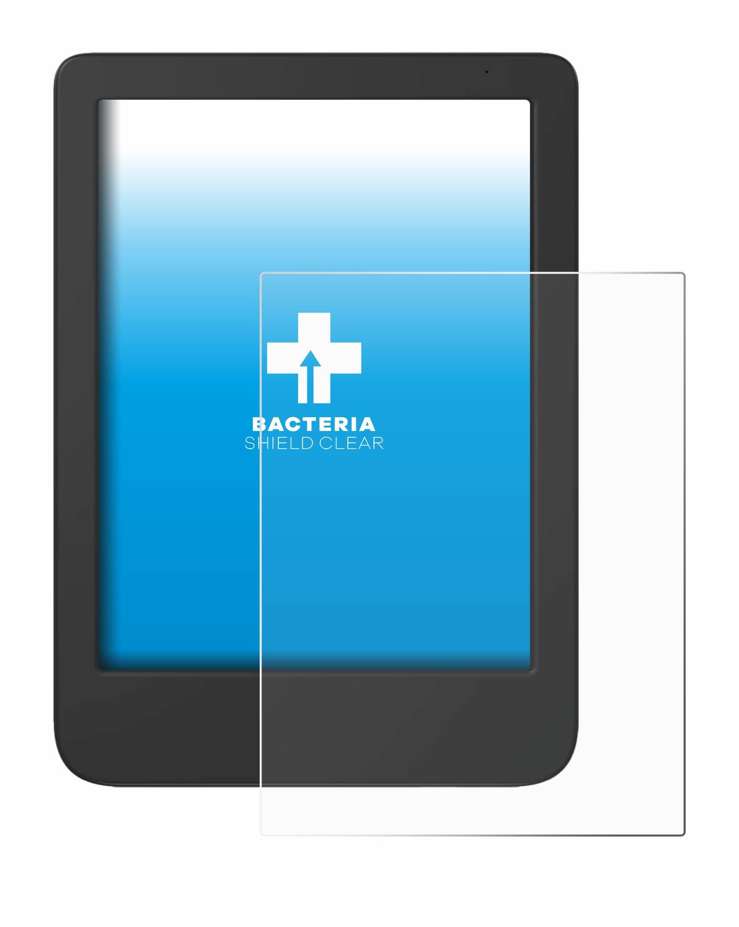 upscreen Bacteria Shield Schutzfolie für Tolino Shine 5 2024 - Antibakteriell