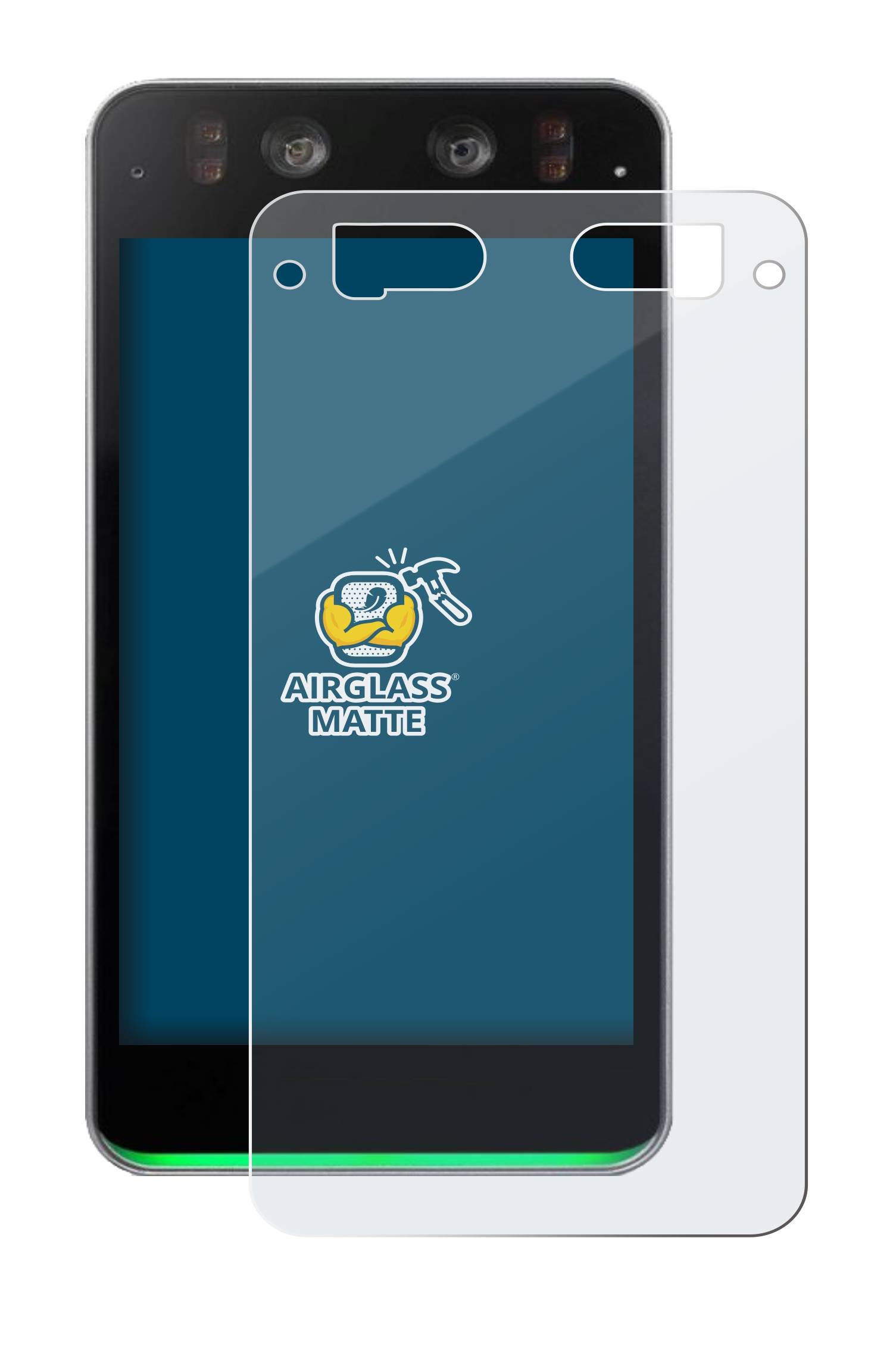 BROTECT AirGlass Matt Glas Schutz Folie für Suprema Biostation 3