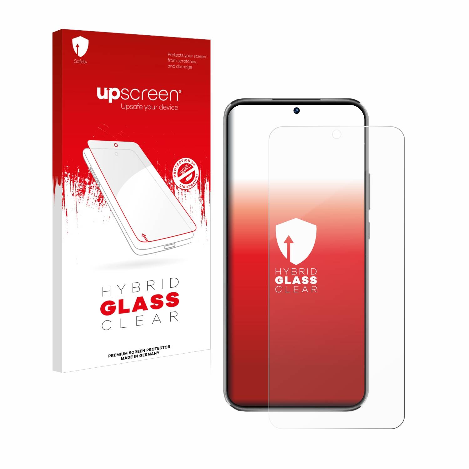 upscreen Hybrid Glas Schutz-Folie für Huawei Nova 12s