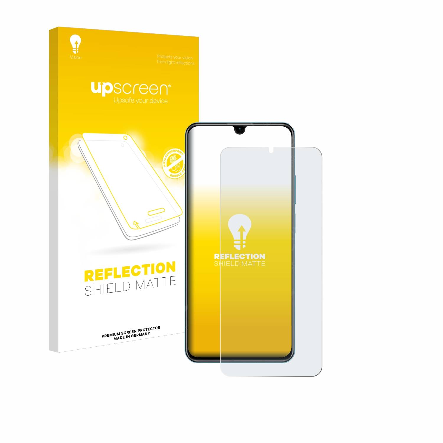 upscreen Reflection Shield Matt Schutzfolie für realme Note 50