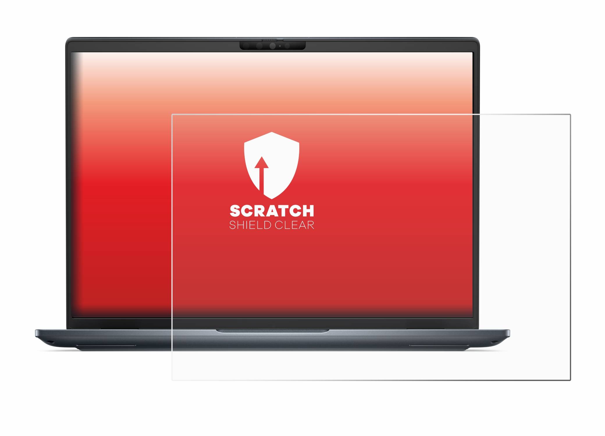 upscreen Schutzfolie für Dell Latitude 7450 Laptop Kratzschutz Anti-Fingerprint Klar