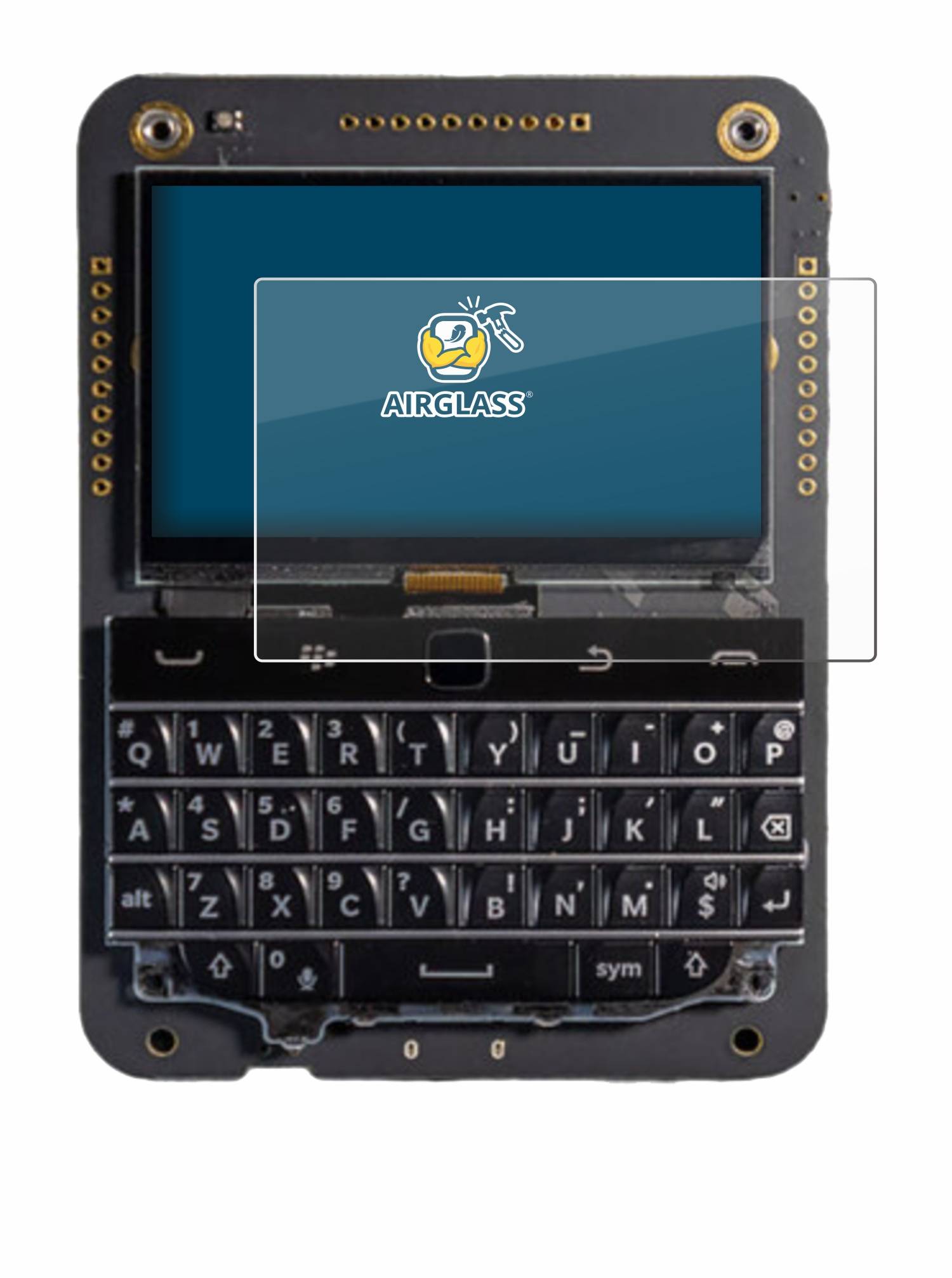 BROTECT AirGlass Glas Schutz-Folie für BeepBerry Mini Computer 2.7 - Schutzglas