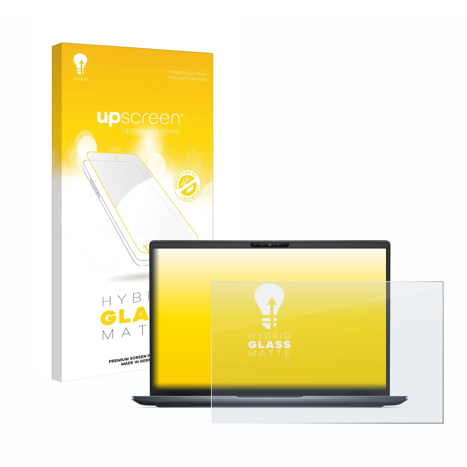 upscreen Flexible Schutz Glas Folie für Dell Latitude 7450 Laptop Schutzglas 9H Hybridglas Matt Entspiegelt