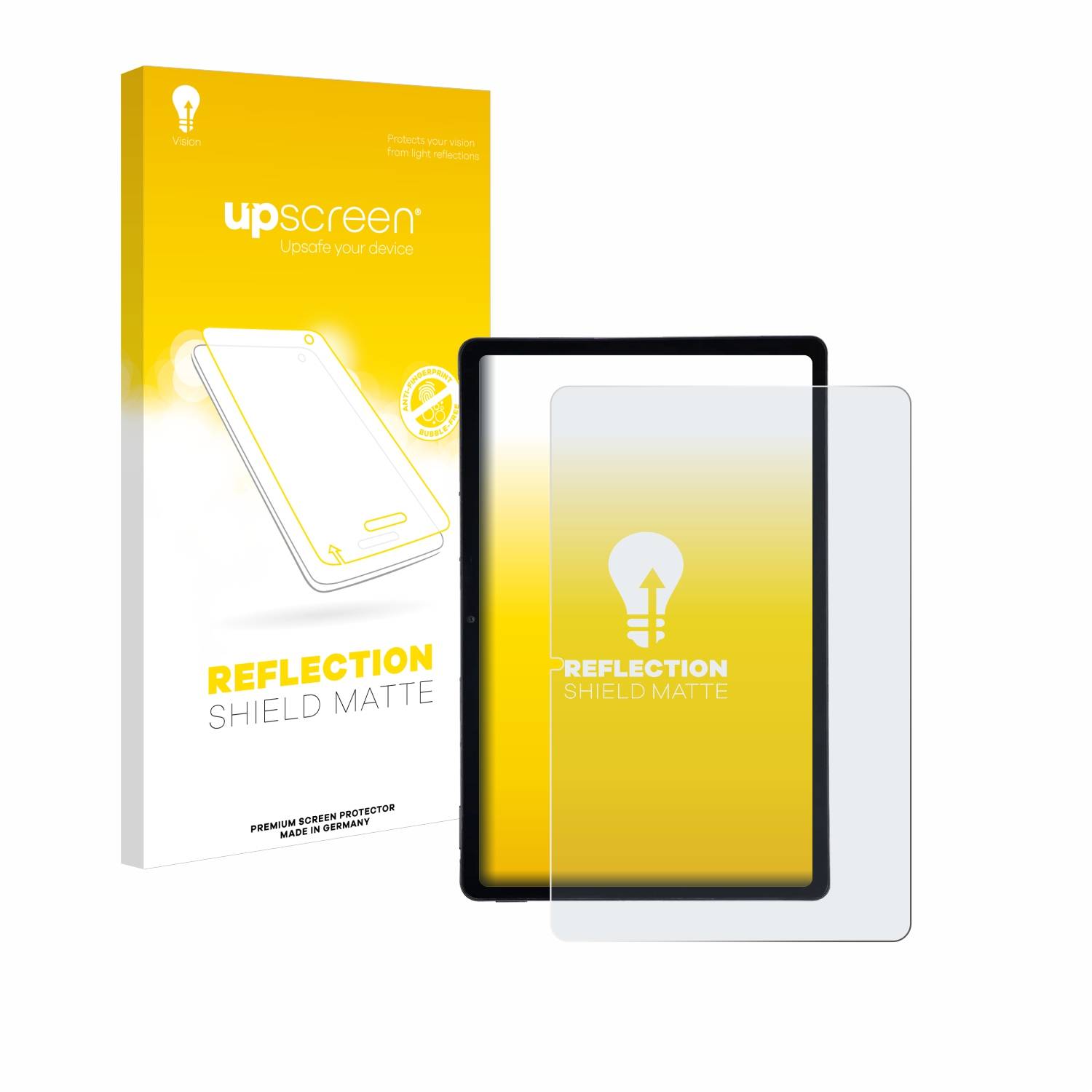 upscreen Reflection Shield Matt Schutzfolie für AGM Pad P2