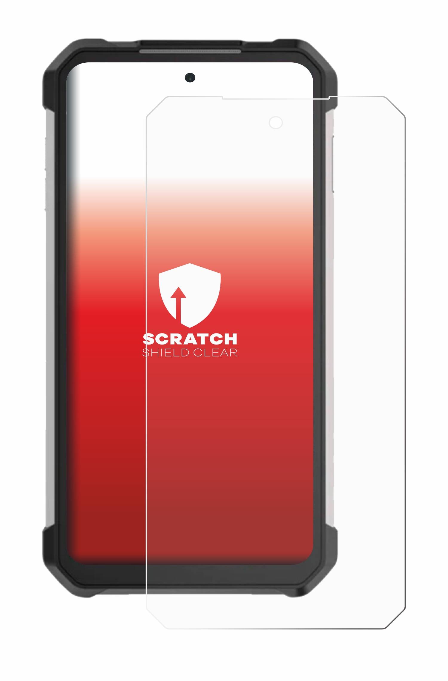 upscreen Scratch Shield Schutzfolie für Unihertz Tank 3 Pro