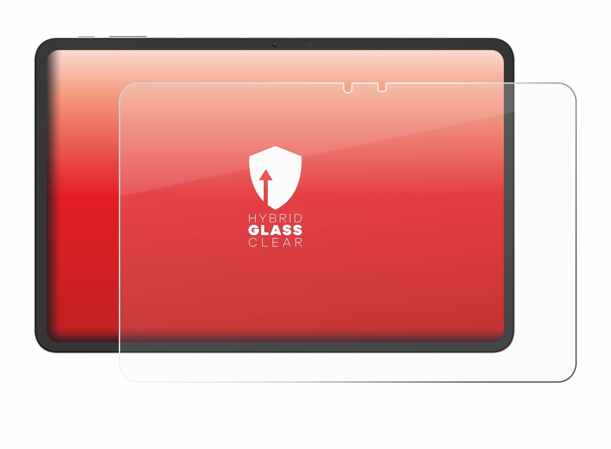 upscreen Flexible Schutz Glas Folie für VALE V12E-LTE-8128 Schutzglas 9H Hybridglas Klar